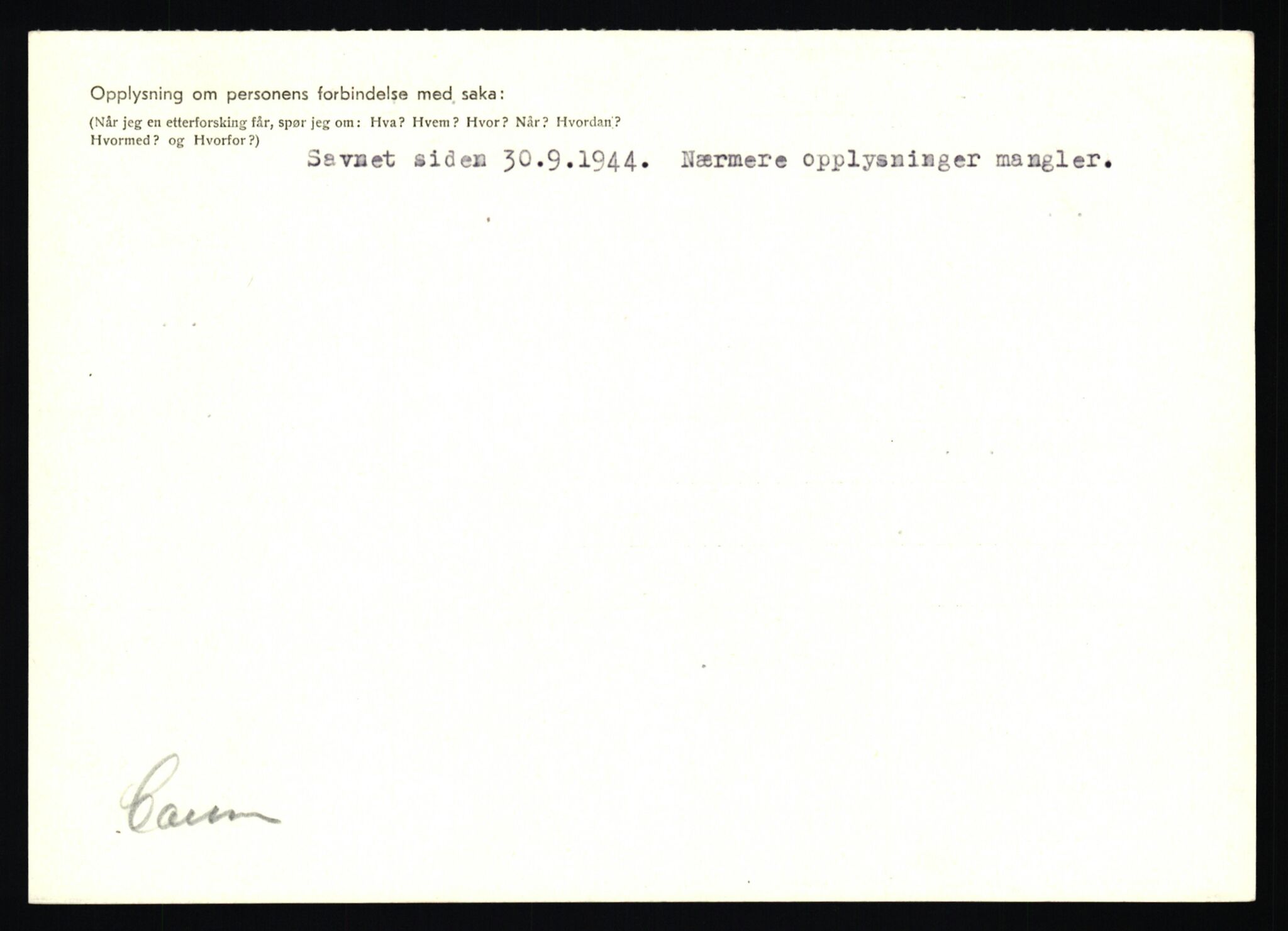 Statspolitiet - Hovedkontoret / Osloavdelingen, AV/RA-S-1329/C/Ca/L0011: Molberg - Nøstvold, 1943-1945, p. 1144
