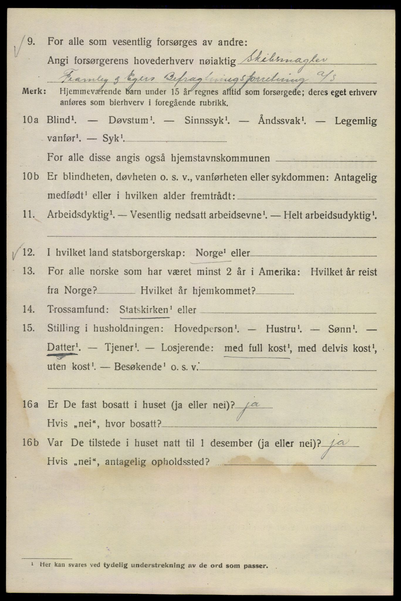 SAO, 1920 census for Kristiania, 1920, p. 590390