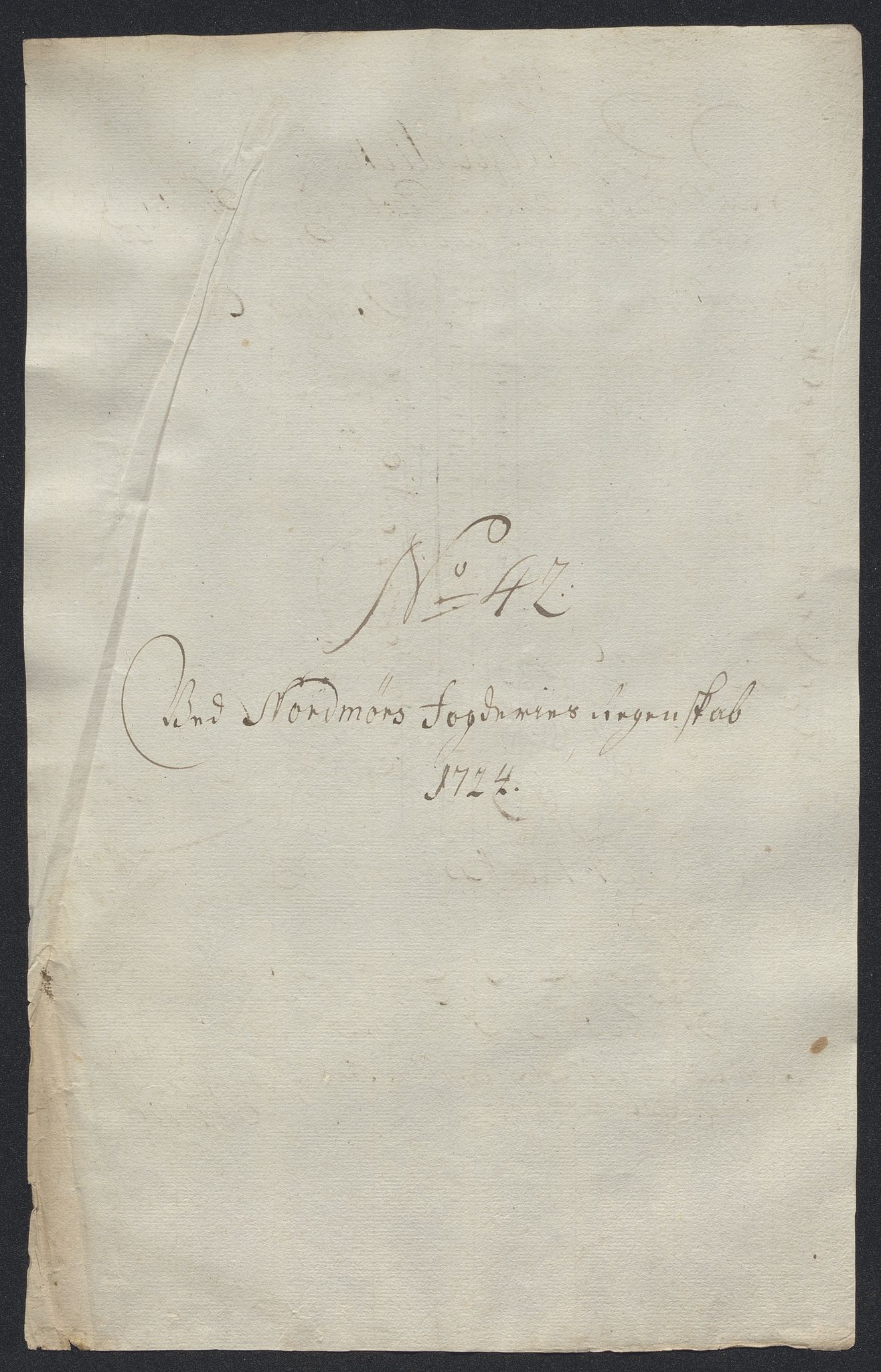 Rentekammeret inntil 1814, Reviderte regnskaper, Fogderegnskap, RA/EA-4092/R56/L3757: Fogderegnskap Nordmøre, 1724, p. 278