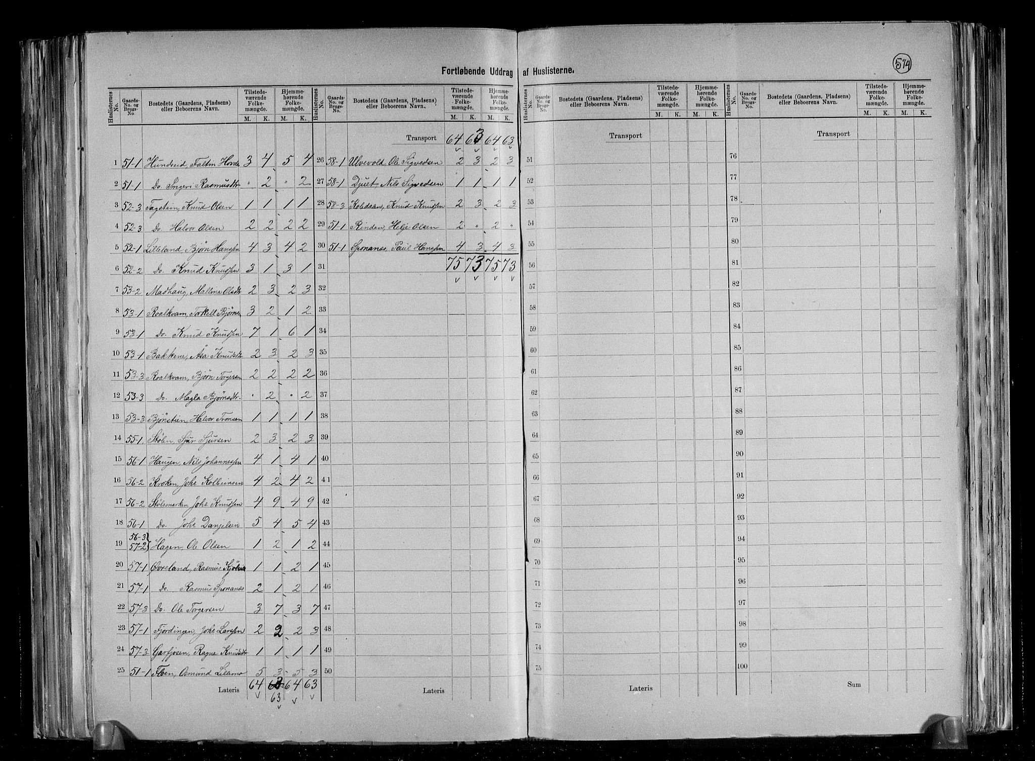 RA, 1891 census for 1157 Vikedal, 1891, p. 12