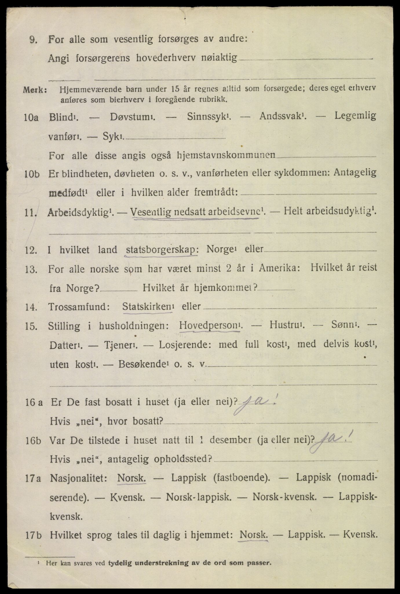 SAT, 1920 census for Bodin, 1920, p. 8349