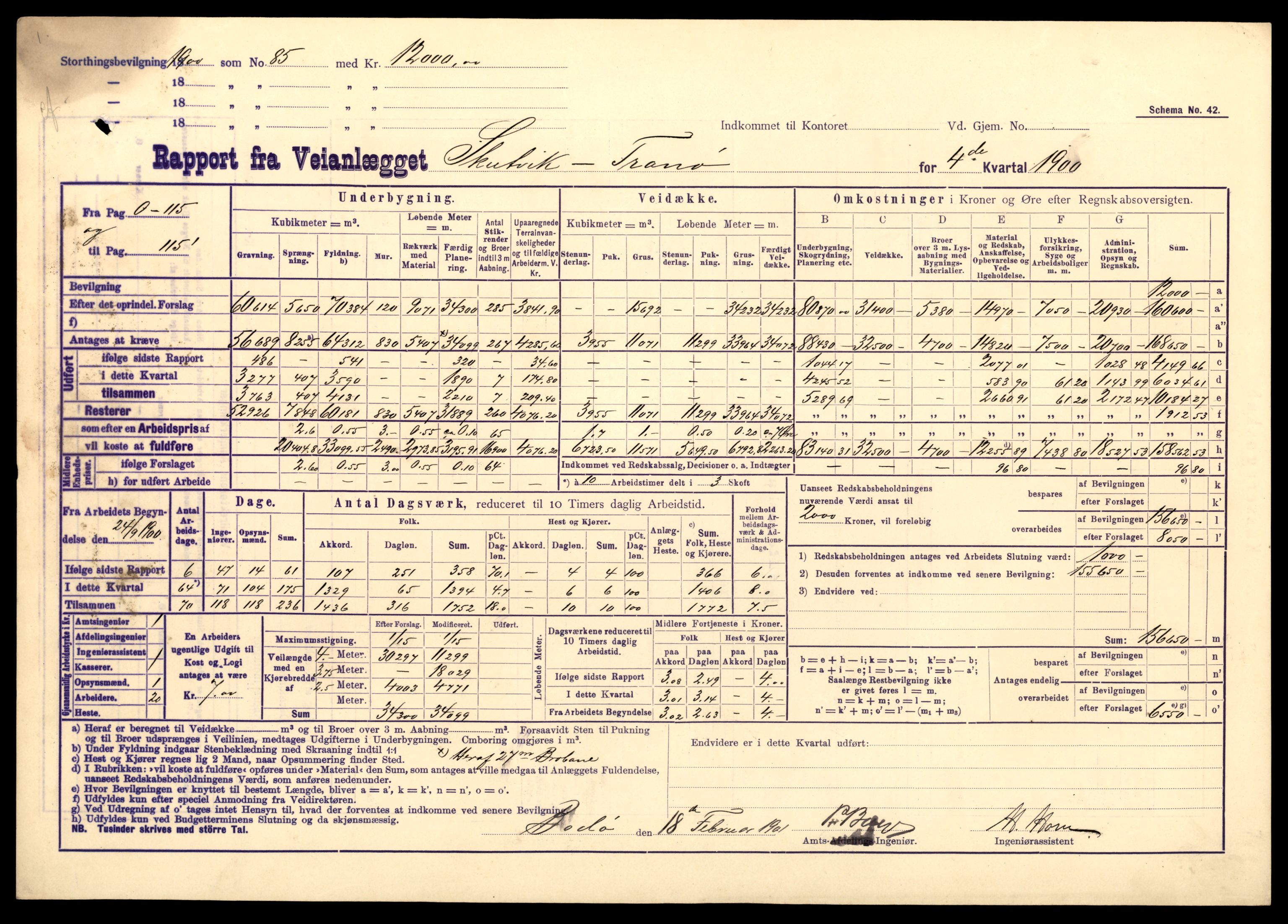 Nordland vegkontor, AV/SAT-A-4181/F/Fa/L0030: Hamarøy/Tysfjord, 1885-1948, p. 956