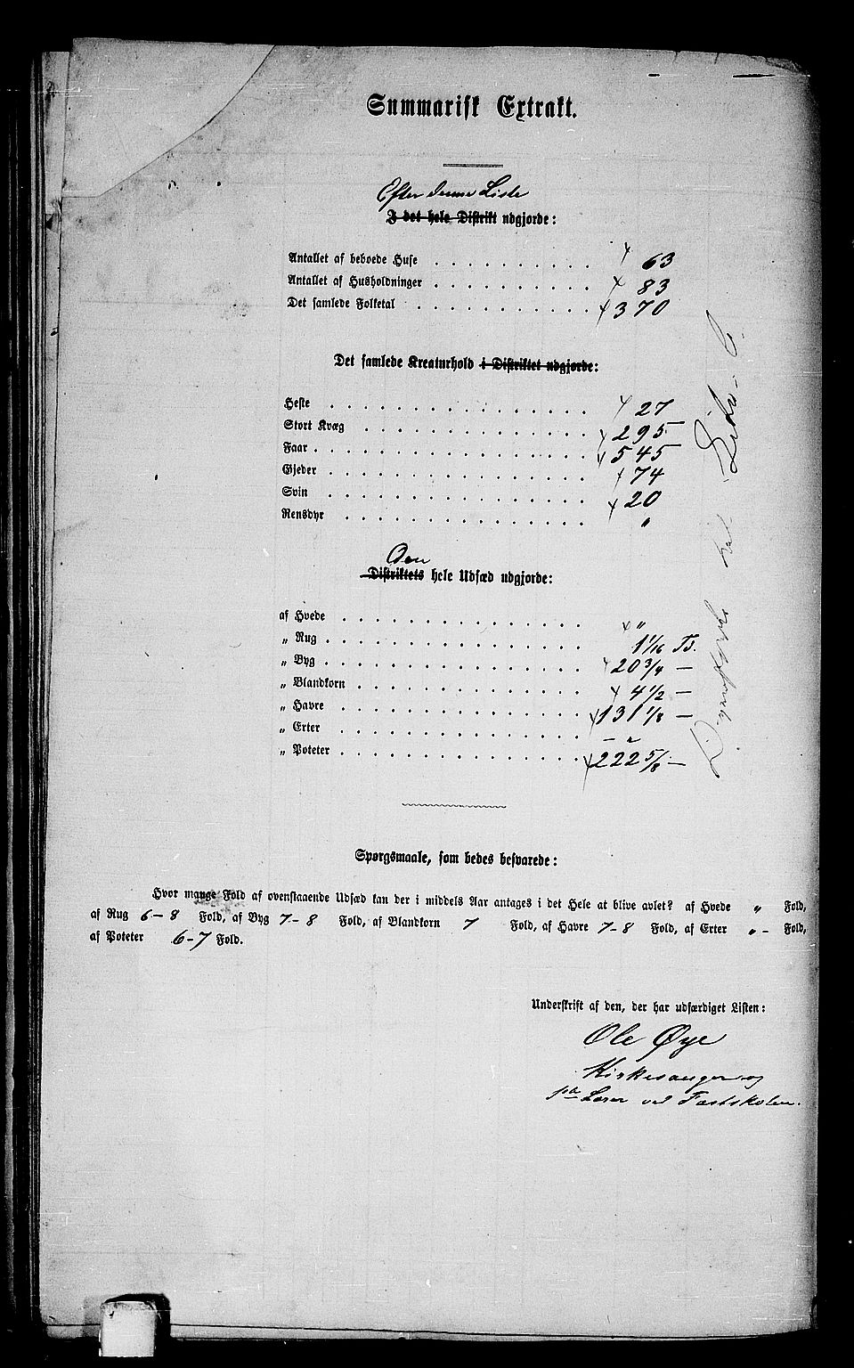 RA, 1865 census for Surnadal, 1865, p. 141