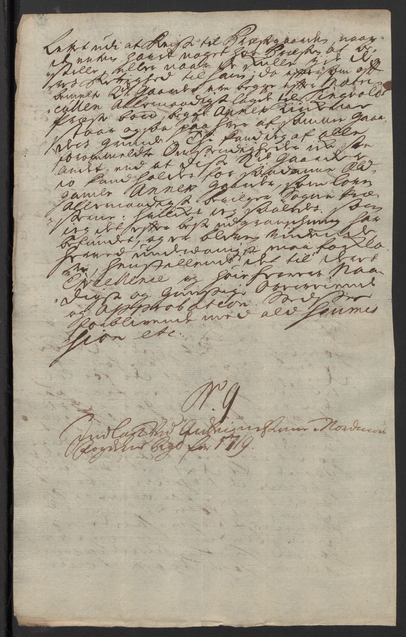 Rentekammeret inntil 1814, Reviderte regnskaper, Fogderegnskap, AV/RA-EA-4092/R56/L3752: Fogderegnskap Nordmøre, 1719, p. 333