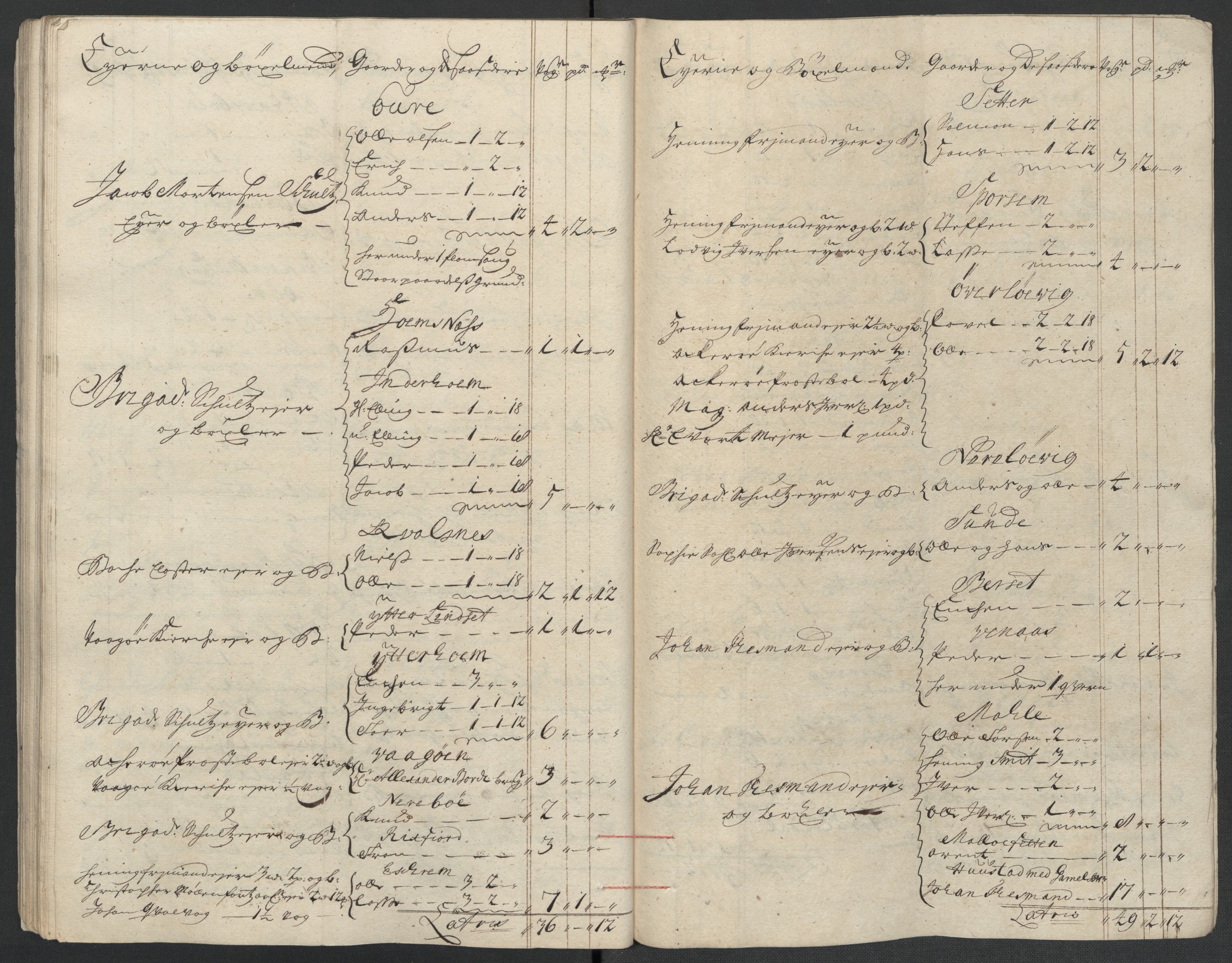 Rentekammeret inntil 1814, Reviderte regnskaper, Fogderegnskap, AV/RA-EA-4092/R55/L3658: Fogderegnskap Romsdal, 1707-1708, p. 240