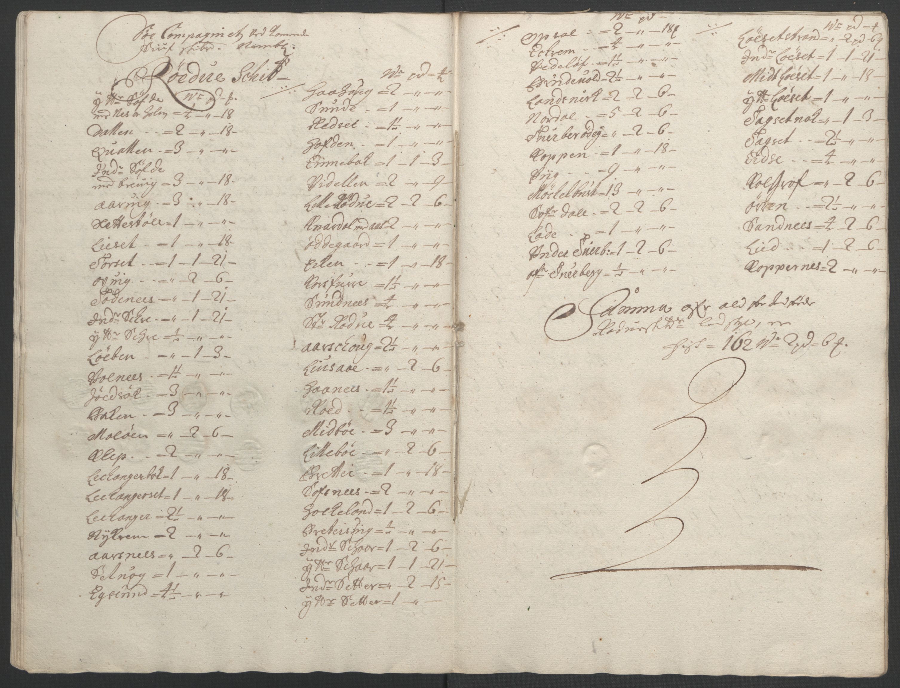 Rentekammeret inntil 1814, Reviderte regnskaper, Fogderegnskap, AV/RA-EA-4092/R54/L3554: Fogderegnskap Sunnmøre, 1691-1693, p. 214