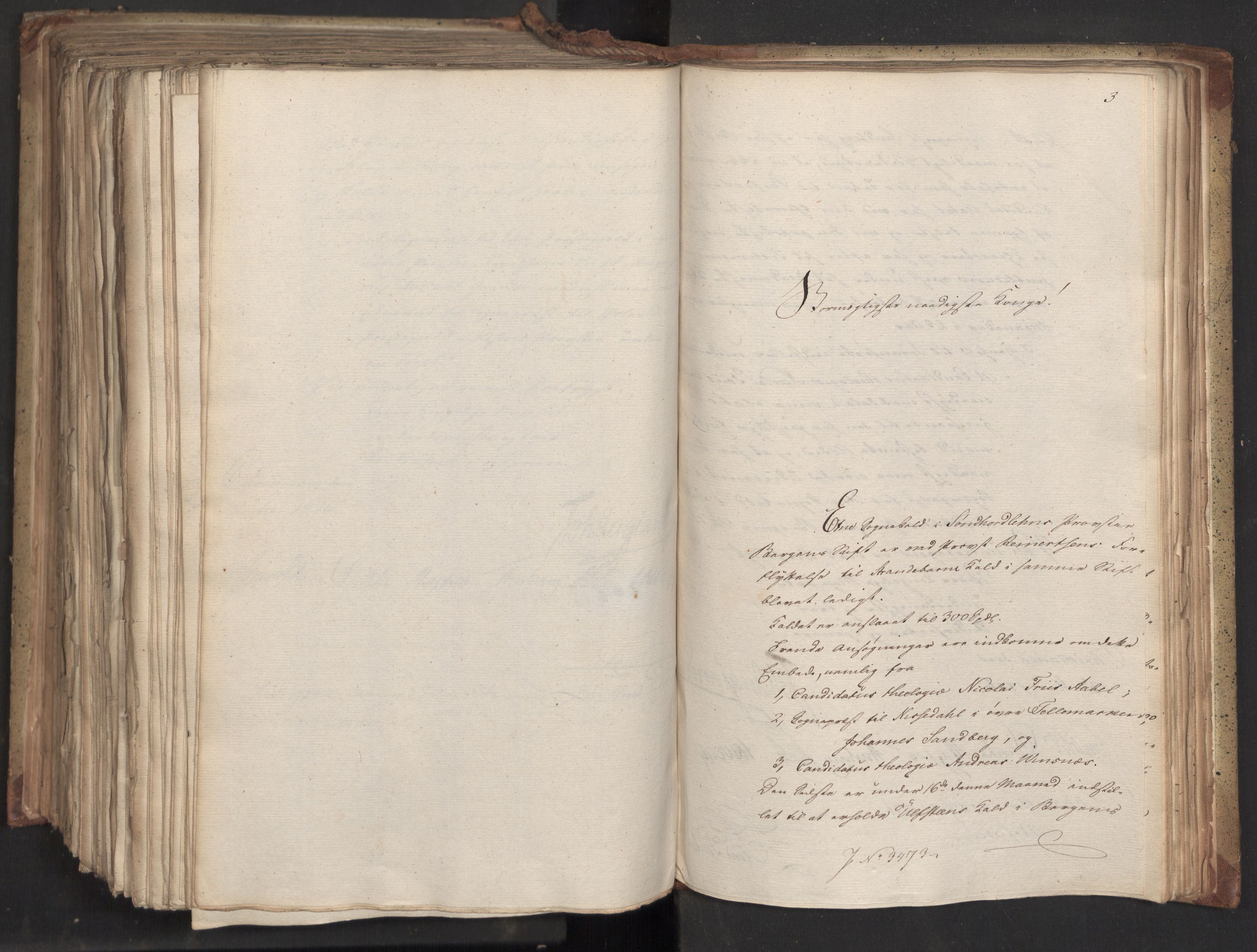 Statsrådsavdelingen i Stockholm, AV/RA-S-1003/D/Da/L0046: Regjeringsinnstillinger nr. 3308-3500, 1826, p. 460