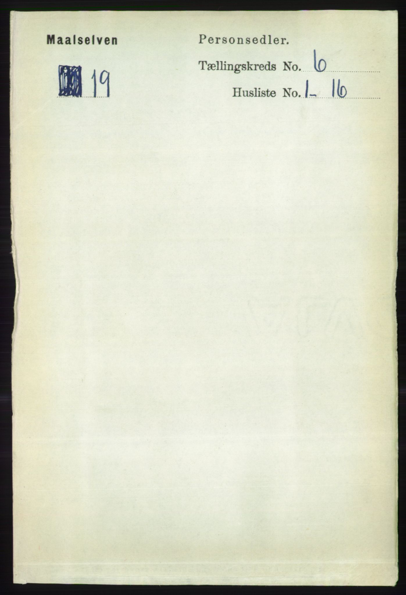 RA, 1891 census for 1924 Målselv, 1891, p. 2033