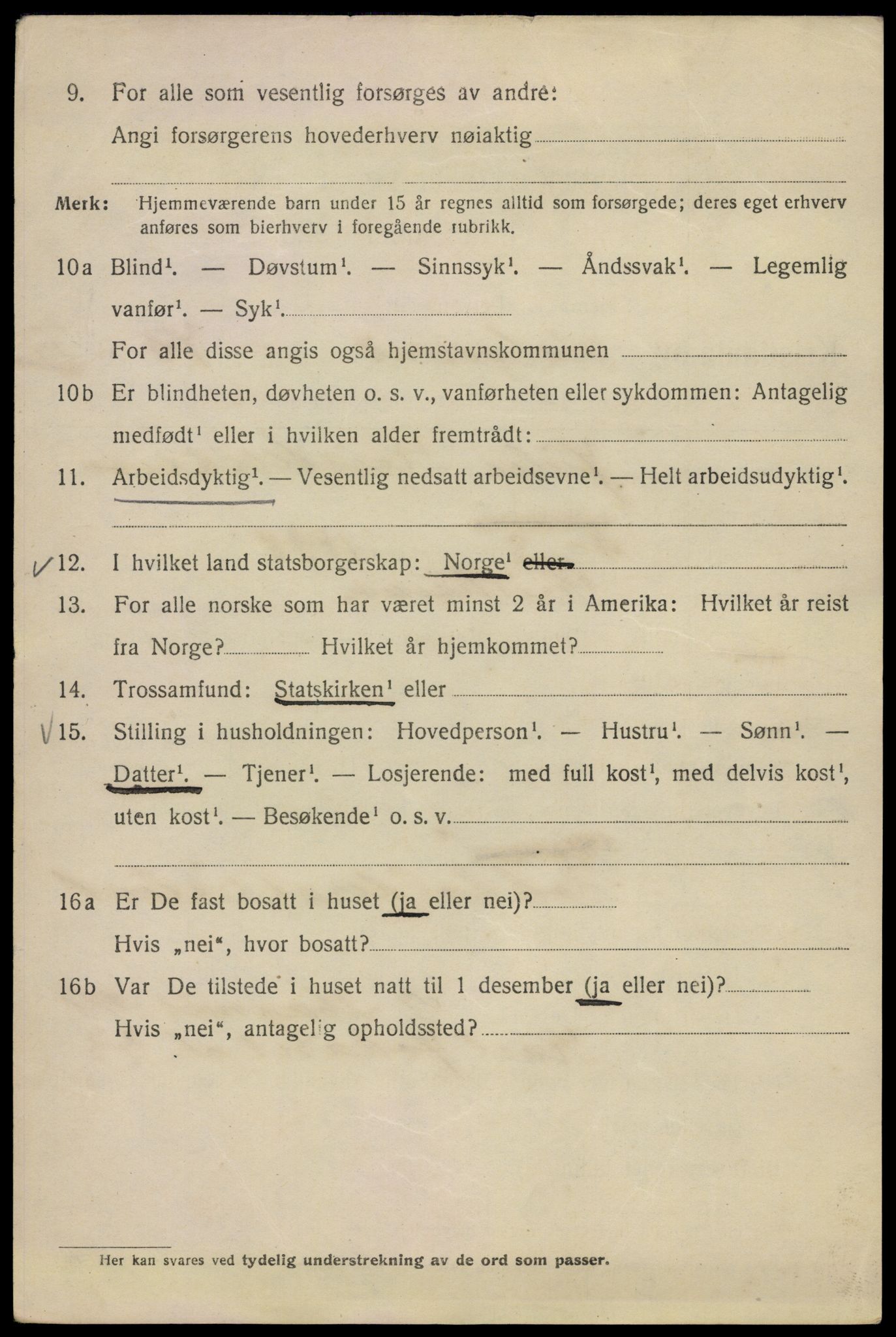 SAO, 1920 census for Kristiania, 1920, p. 286600