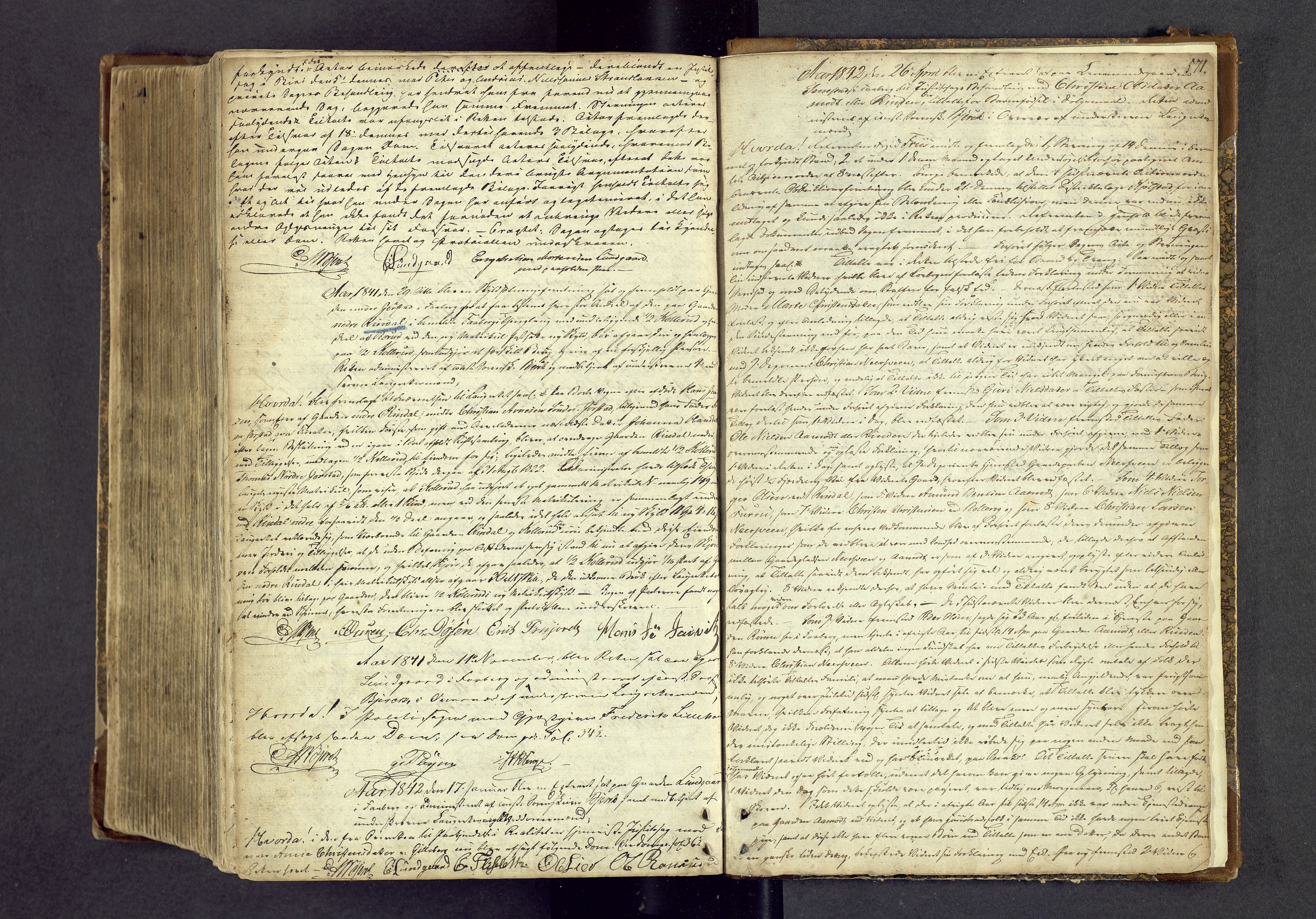 Sør-Gudbrandsdal tingrett, AV/SAH-TING-004/G/Gc/L0006: Ekstrarettsprotokoll, 1831-1842, p. 570b-571a