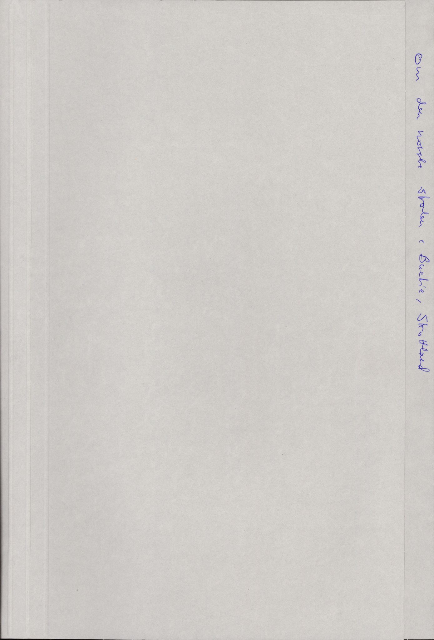 Riksrevisjonen, 18. kontor, AV/RA-S-1523/026/E/Ea/L0006/0001: Korrespondanse Div. korrespondanse / Om den norske skolen i Buckie, Skottland, 1940-1945