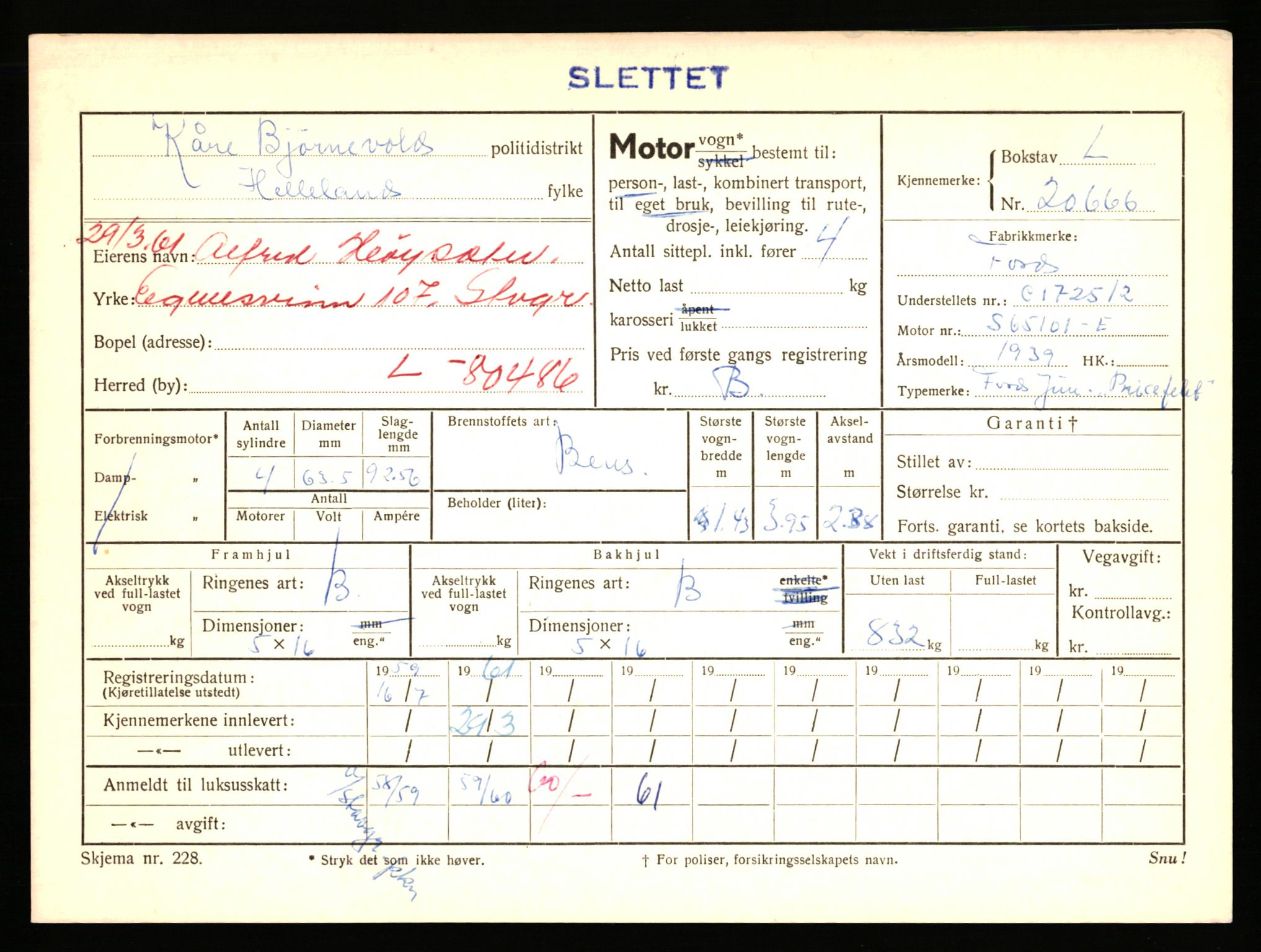 Stavanger trafikkstasjon, AV/SAST-A-101942/0/F/L0037: L-20500 - L-21499, 1930-1971, p. 591