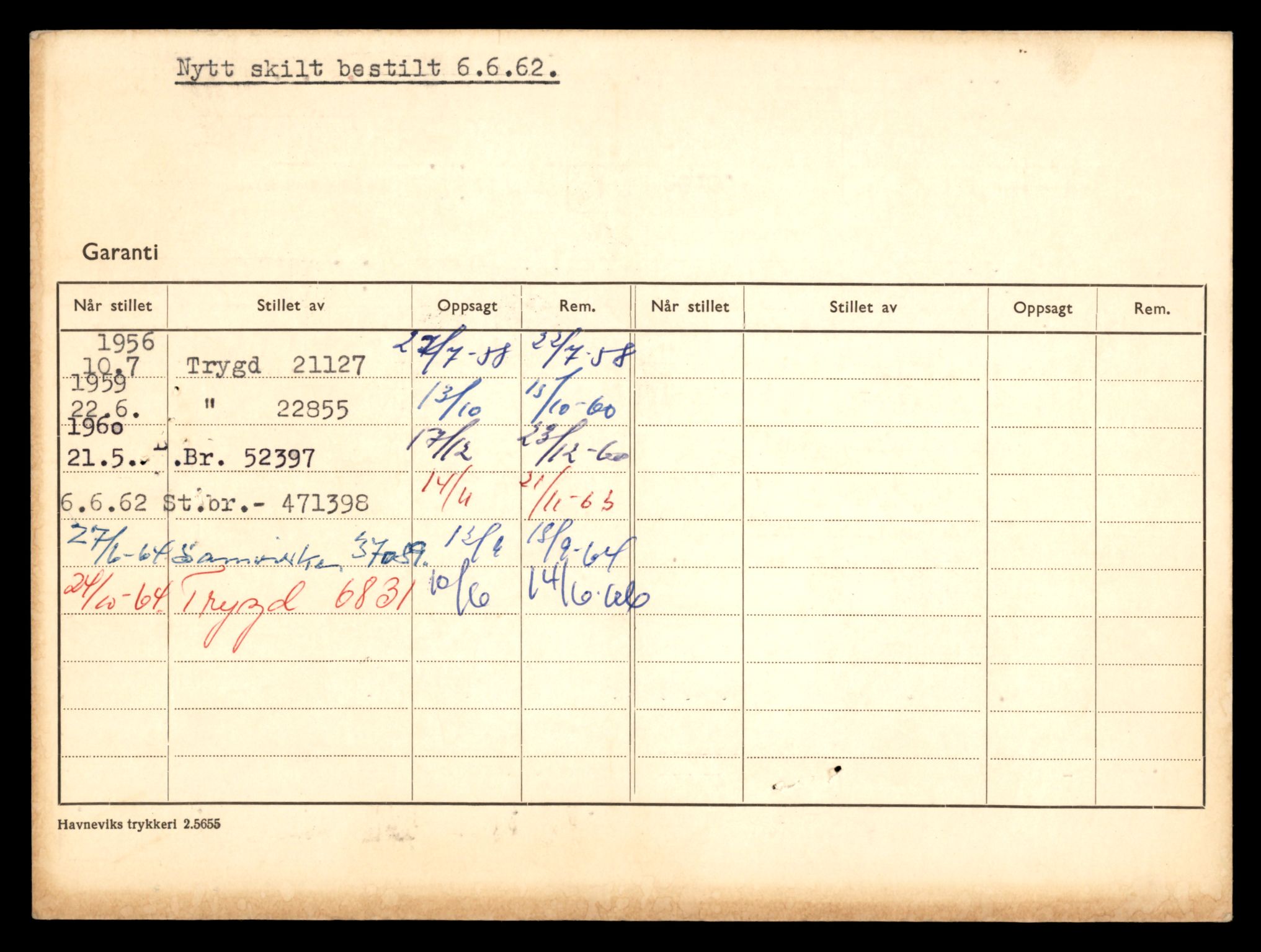 Møre og Romsdal vegkontor - Ålesund trafikkstasjon, AV/SAT-A-4099/F/Fe/L0039: Registreringskort for kjøretøy T 13361 - T 13530, 1927-1998, p. 2916