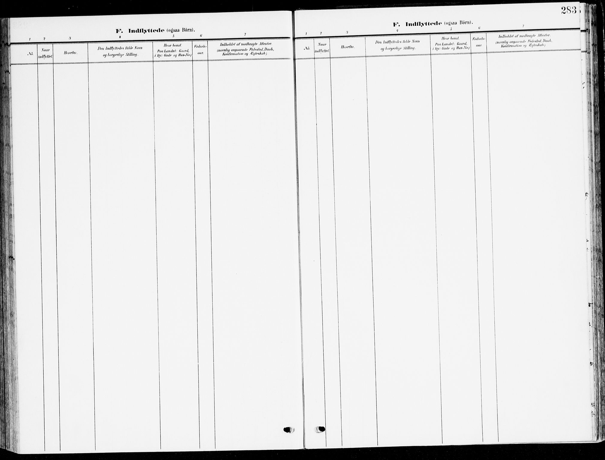 Selje sokneprestembete, SAB/A-99938/H/Ha/Haa/Haab: Parish register (official) no. B 3, 1908-1923, p. 283