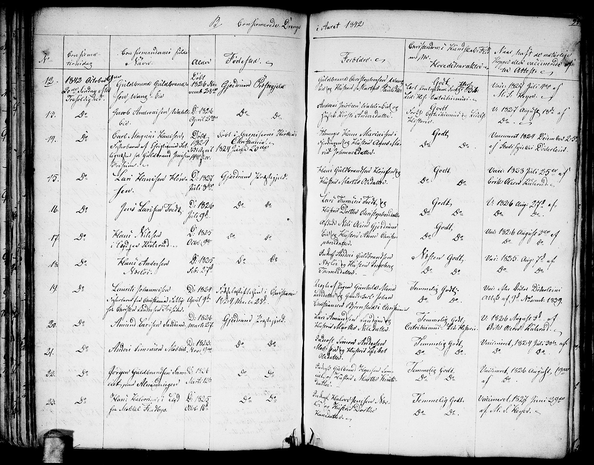 Gjerdrum prestekontor Kirkebøker, AV/SAO-A-10412b/G/Ga/L0002: Parish register (copy) no. I 2, 1836-1850, p. 94