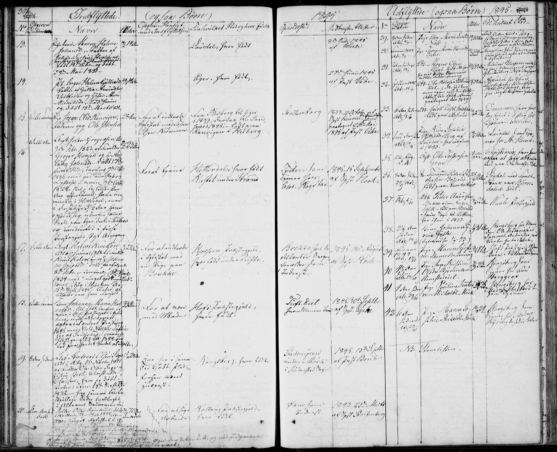Sandsvær kirkebøker, SAKO/A-244/F/Fa/L0005: Parish register (official) no. I 5, 1840-1856, p. 602-603