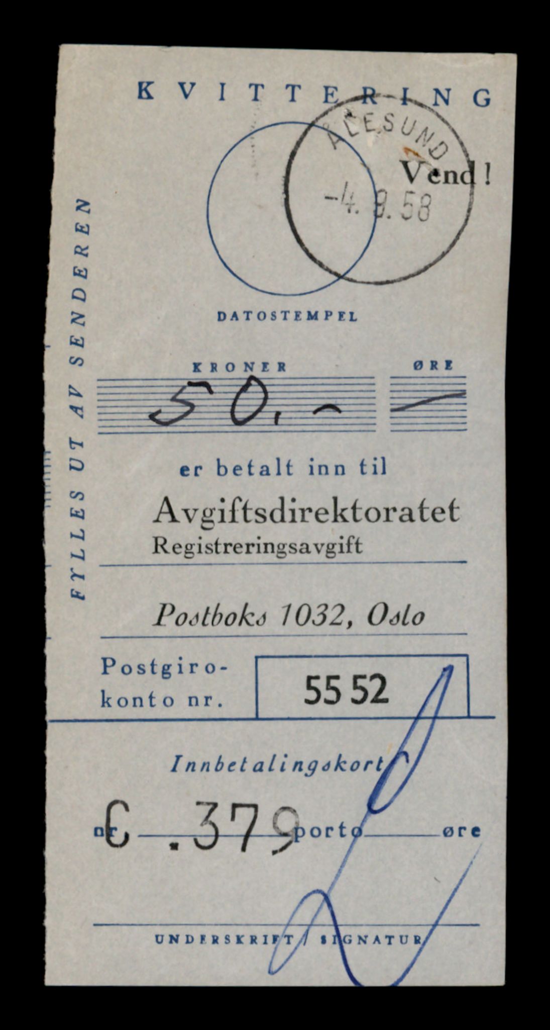 Møre og Romsdal vegkontor - Ålesund trafikkstasjon, AV/SAT-A-4099/F/Fe/L0029: Registreringskort for kjøretøy T 11430 - T 11619, 1927-1998, p. 1365