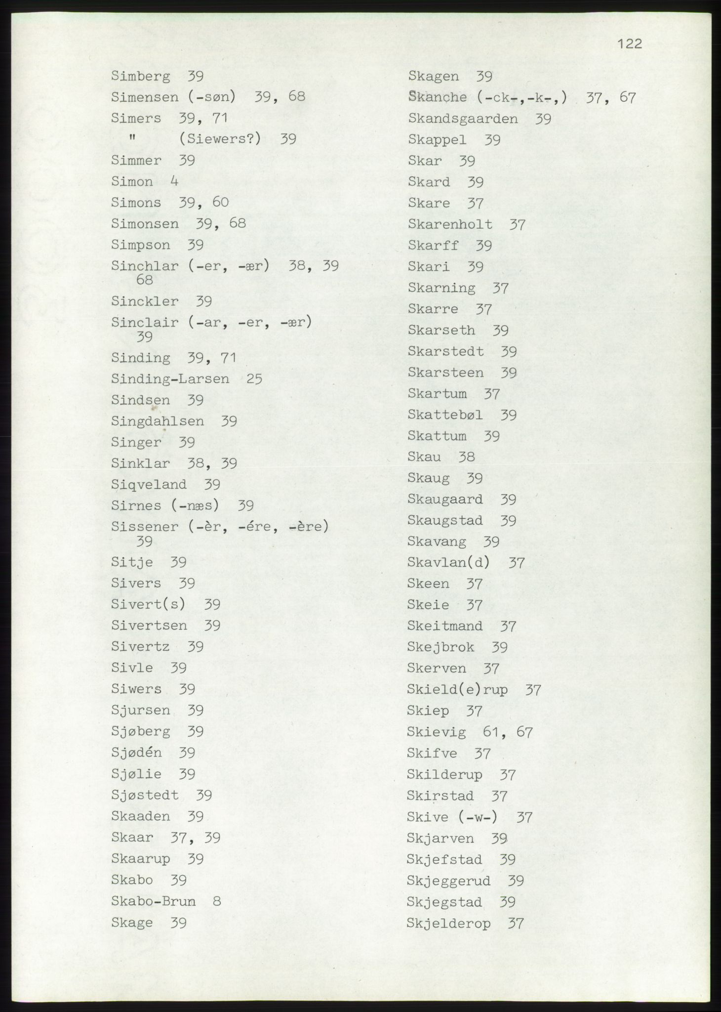 Lassens samlinger, AV/RA-PA-0051, 1500-1907, p. 122