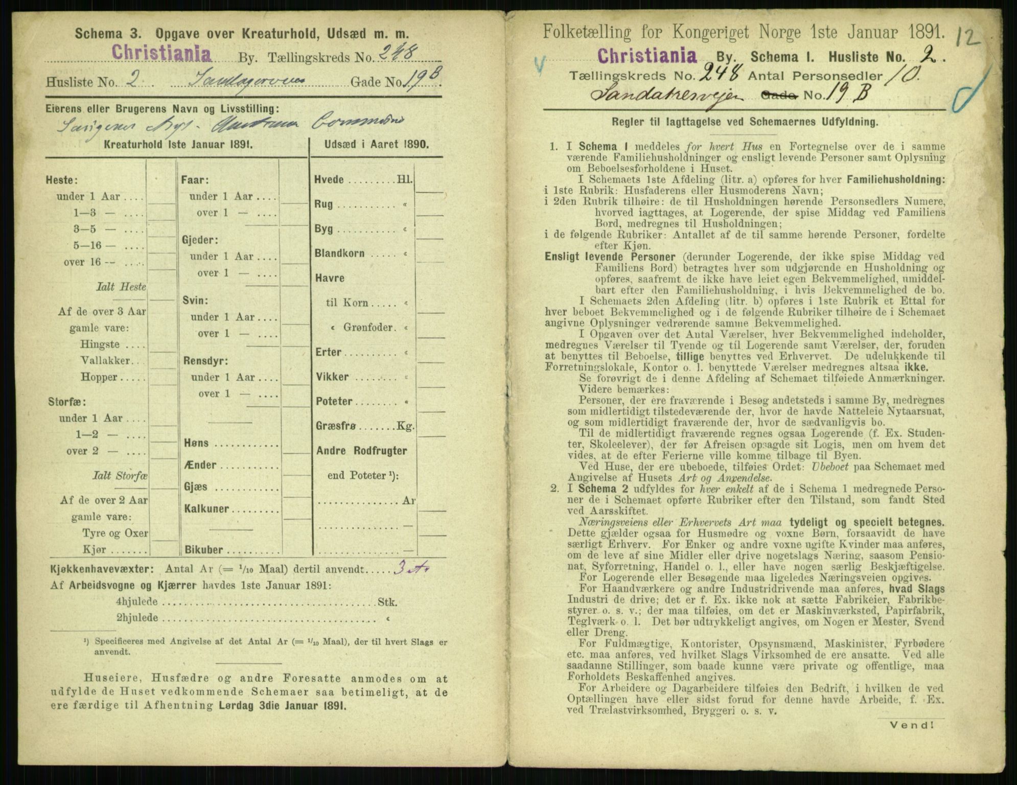 RA, 1891 census for 0301 Kristiania, 1891, p. 151080