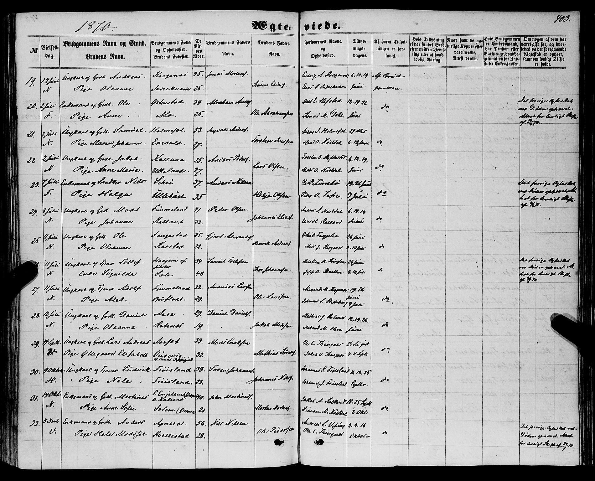 Førde sokneprestembete, SAB/A-79901/H/Haa/Haaa/L0009: Parish register (official) no. A 9, 1861-1877, p. 403
