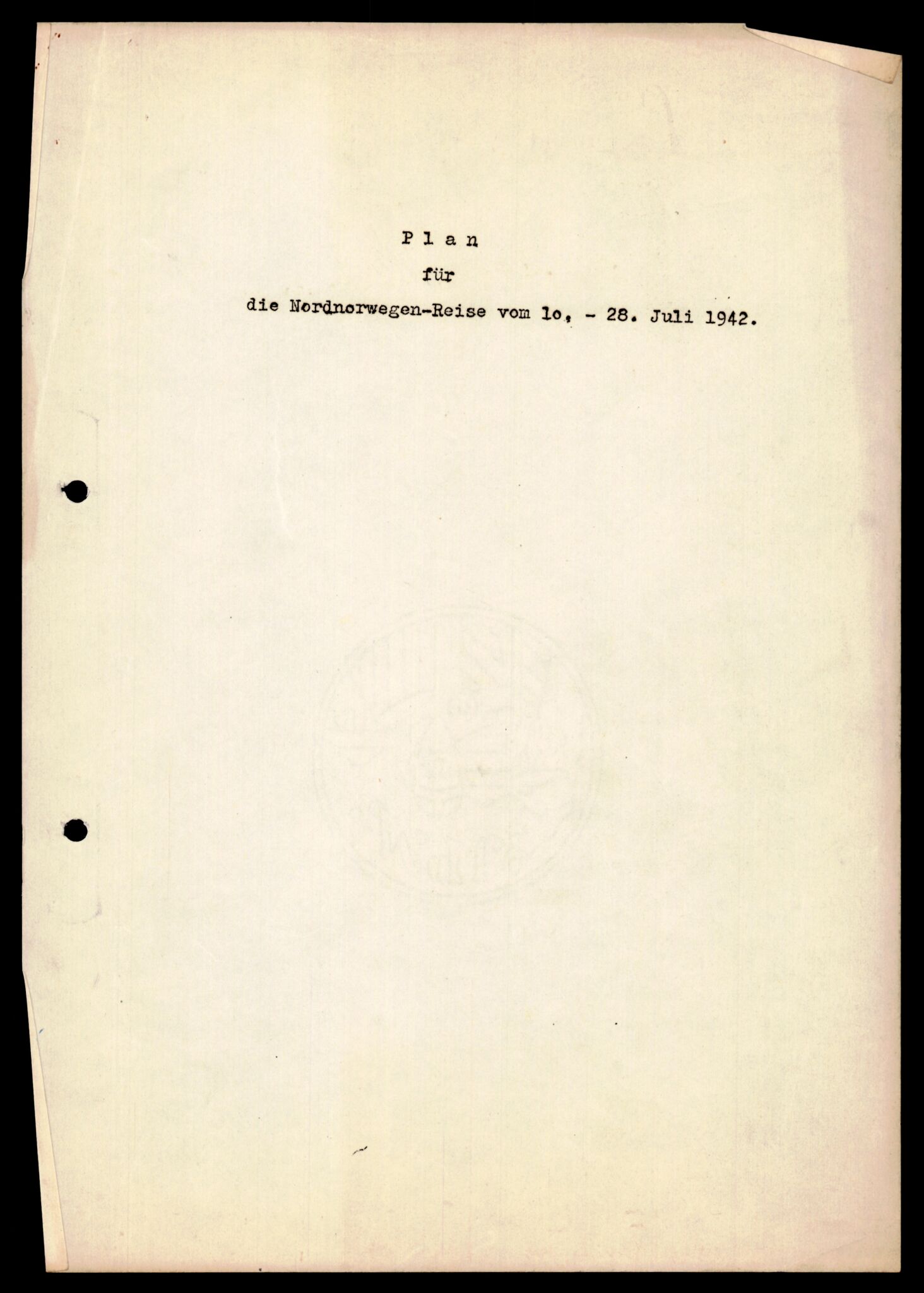 Forsvarets Overkommando. 2 kontor. Arkiv 11.4. Spredte tyske arkivsaker, AV/RA-RAFA-7031/D/Dar/Darb/L0002: Reichskommissariat, 1940-1945, p. 255