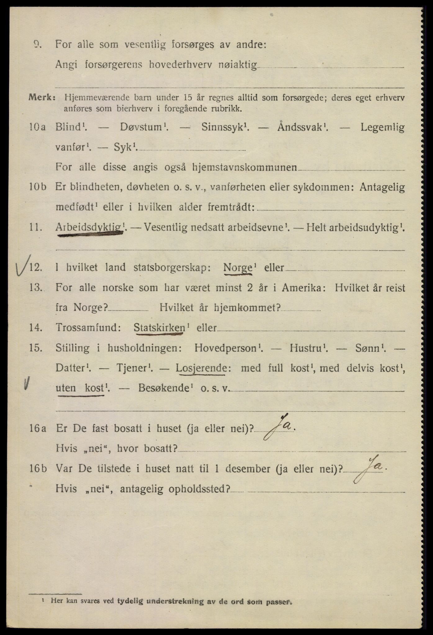 SAO, 1920 census for Kristiania, 1920, p. 330008