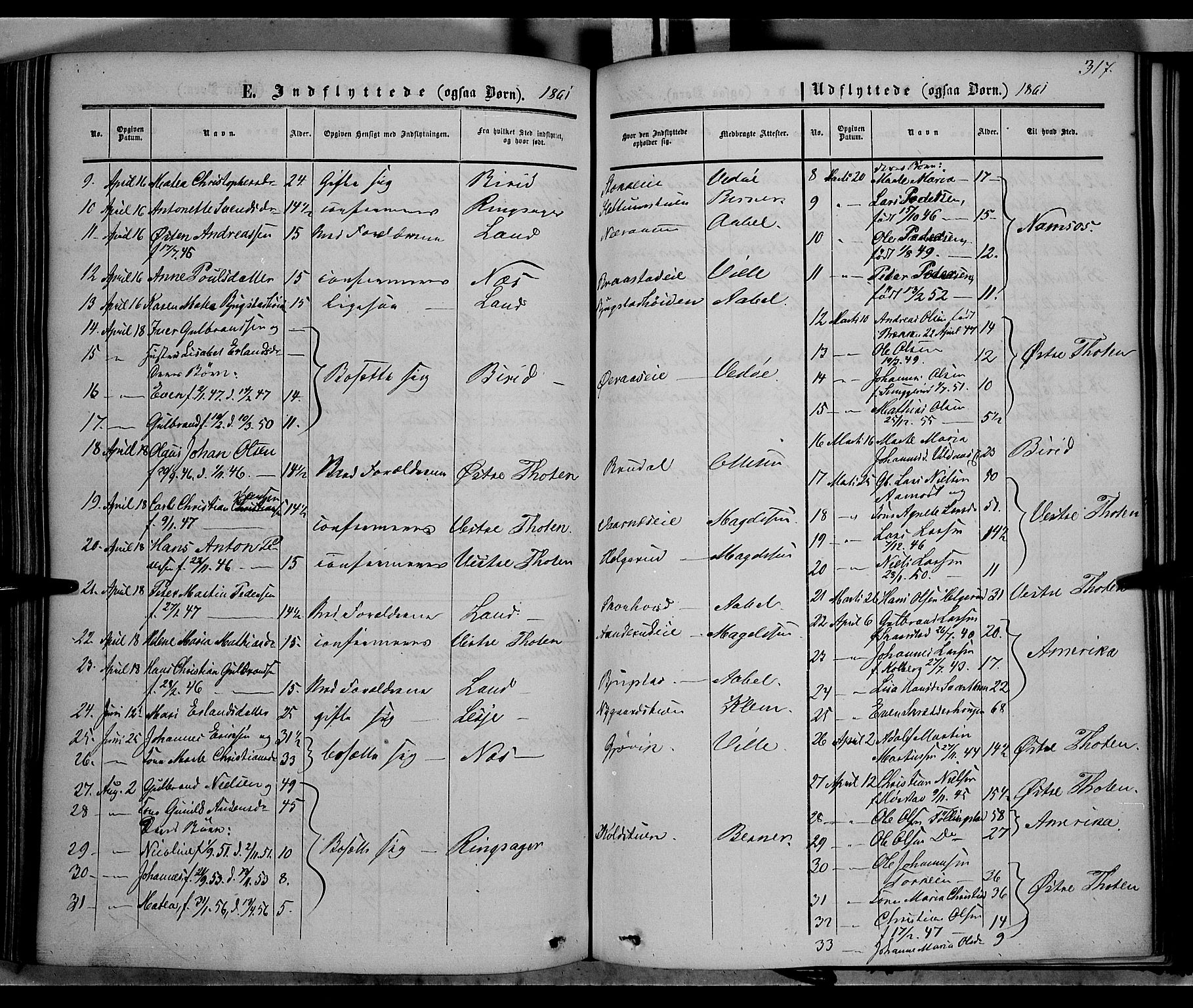 Vardal prestekontor, AV/SAH-PREST-100/H/Ha/Haa/L0006: Parish register (official) no. 6, 1854-1866, p. 317