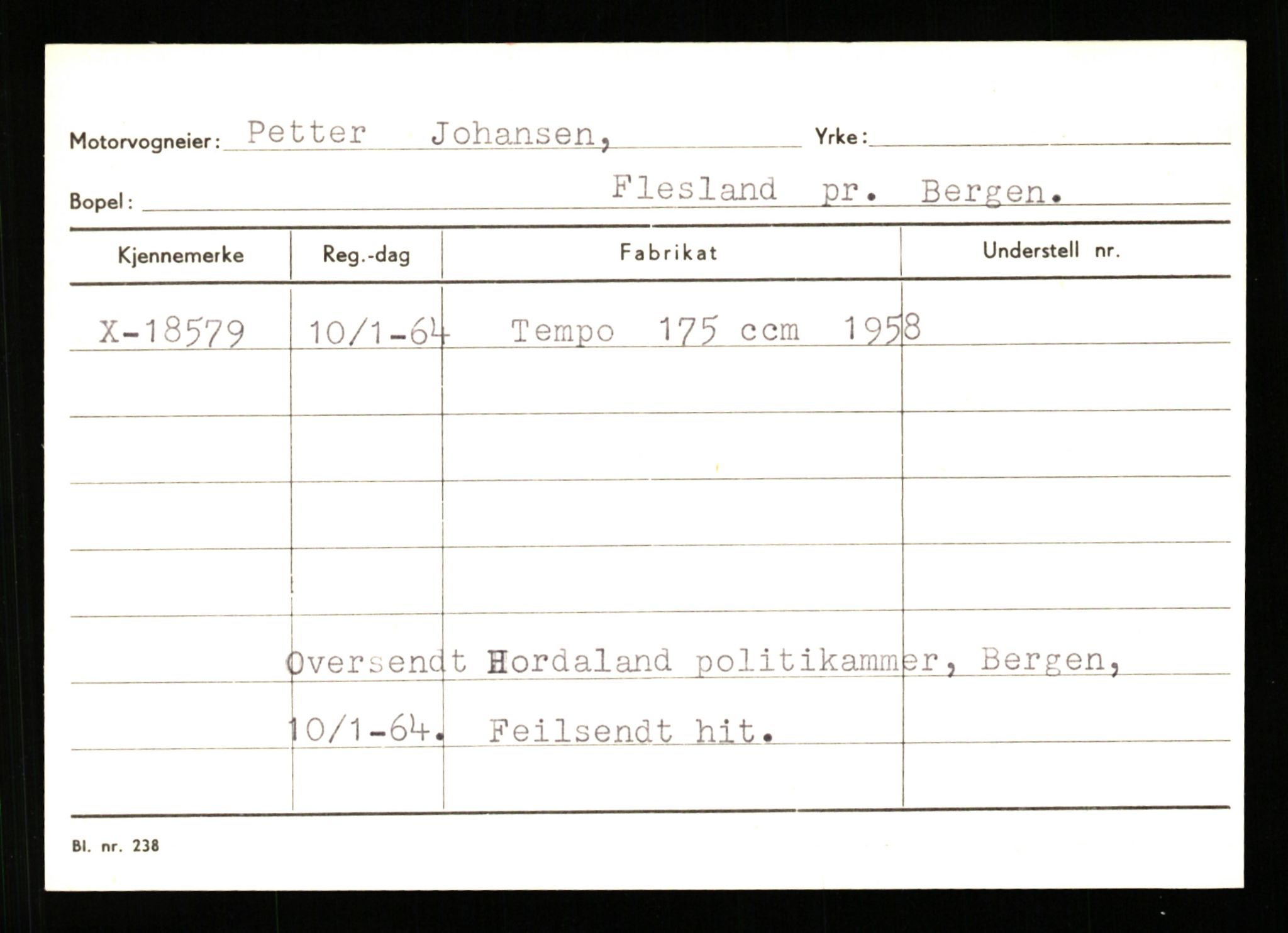 Stavanger trafikkstasjon, AV/SAST-A-101942/0/G/L0004: Registreringsnummer: 15497 - 22957, 1930-1971, p. 1359