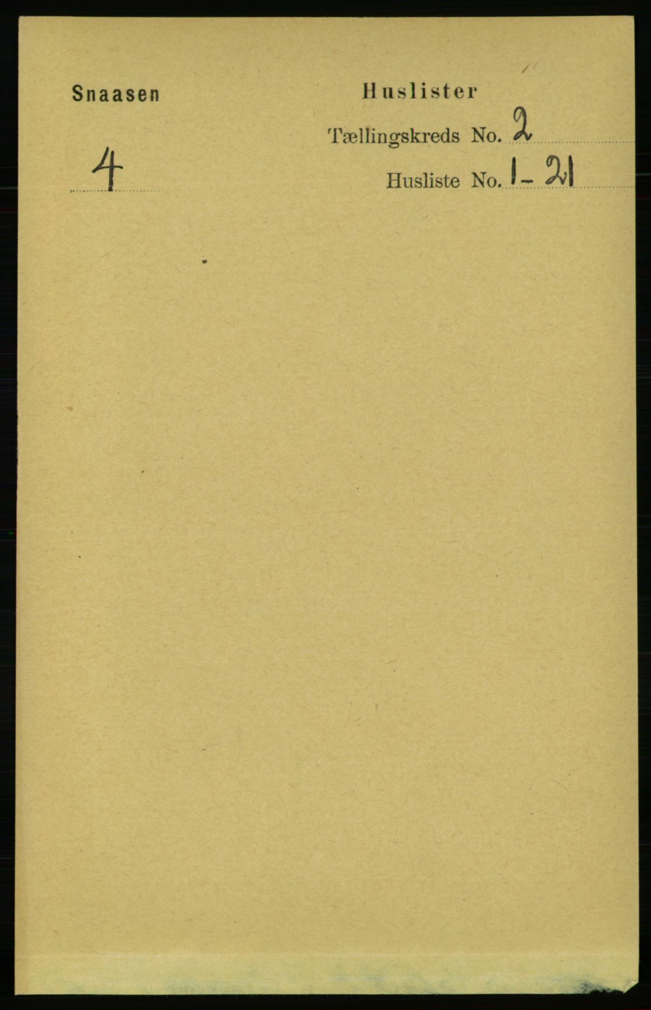 RA, 1891 census for 1736 Snåsa, 1891, p. 434