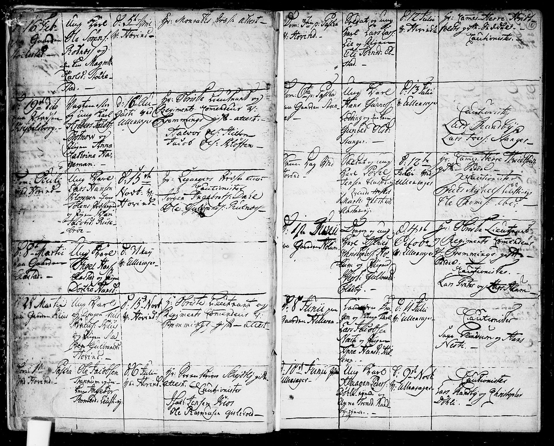 Ullensaker prestekontor Kirkebøker, AV/SAO-A-10236a/F/Fa/L0011: Parish register (official) no. I 11, 1777-1816, p. 10