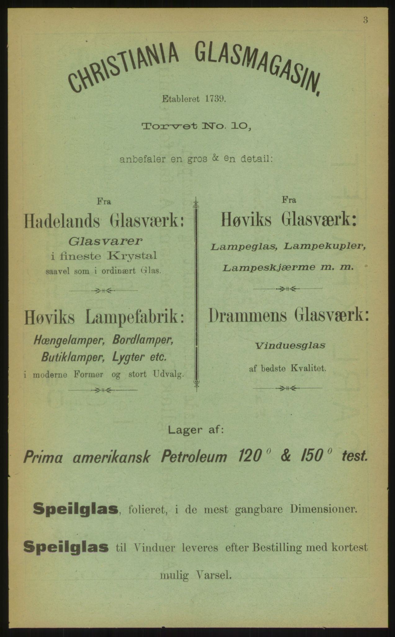 Kristiania/Oslo adressebok, PUBL/-, 1897, p. 3