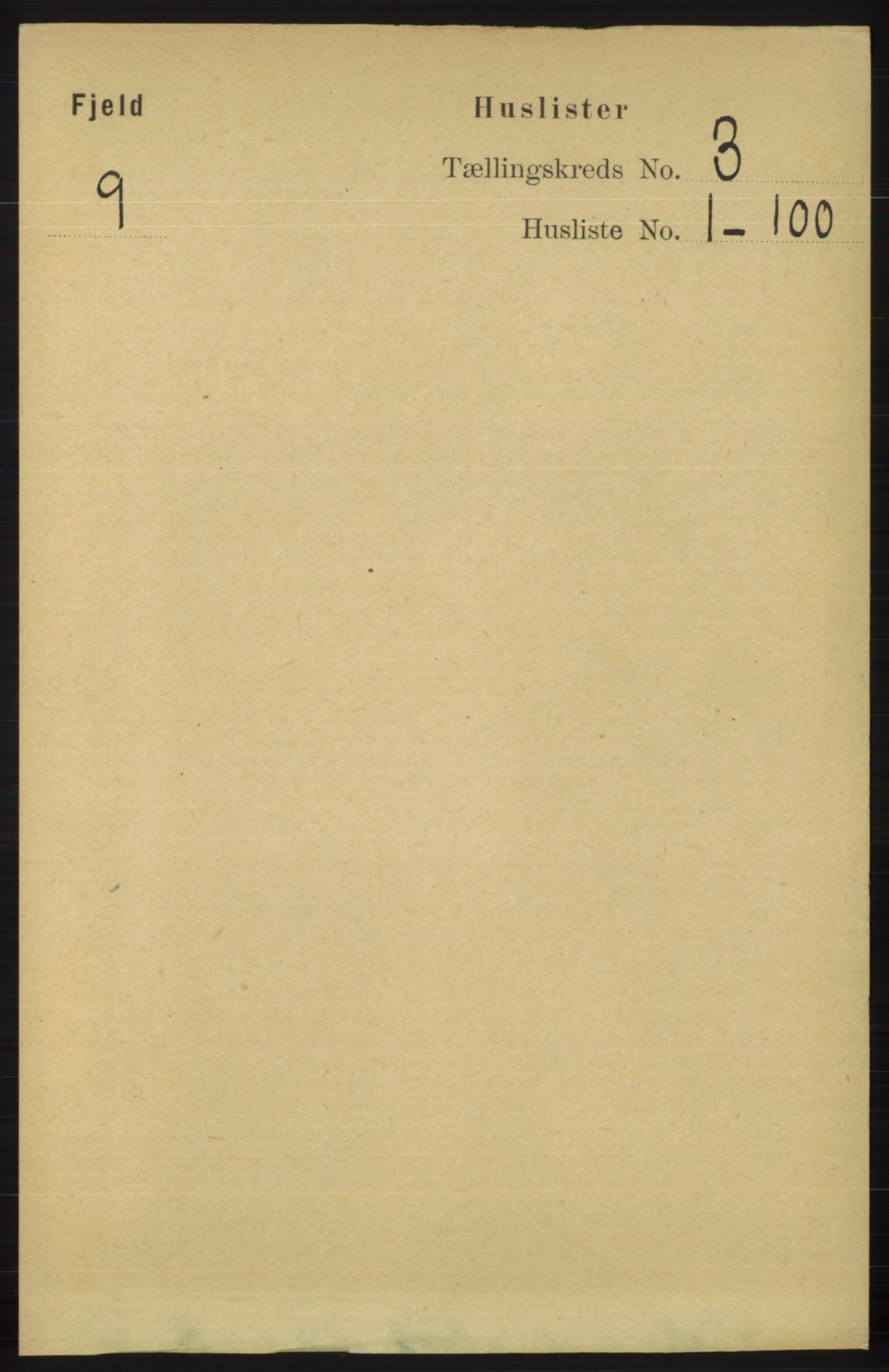 RA, 1891 census for 1246 Fjell, 1891, p. 1213