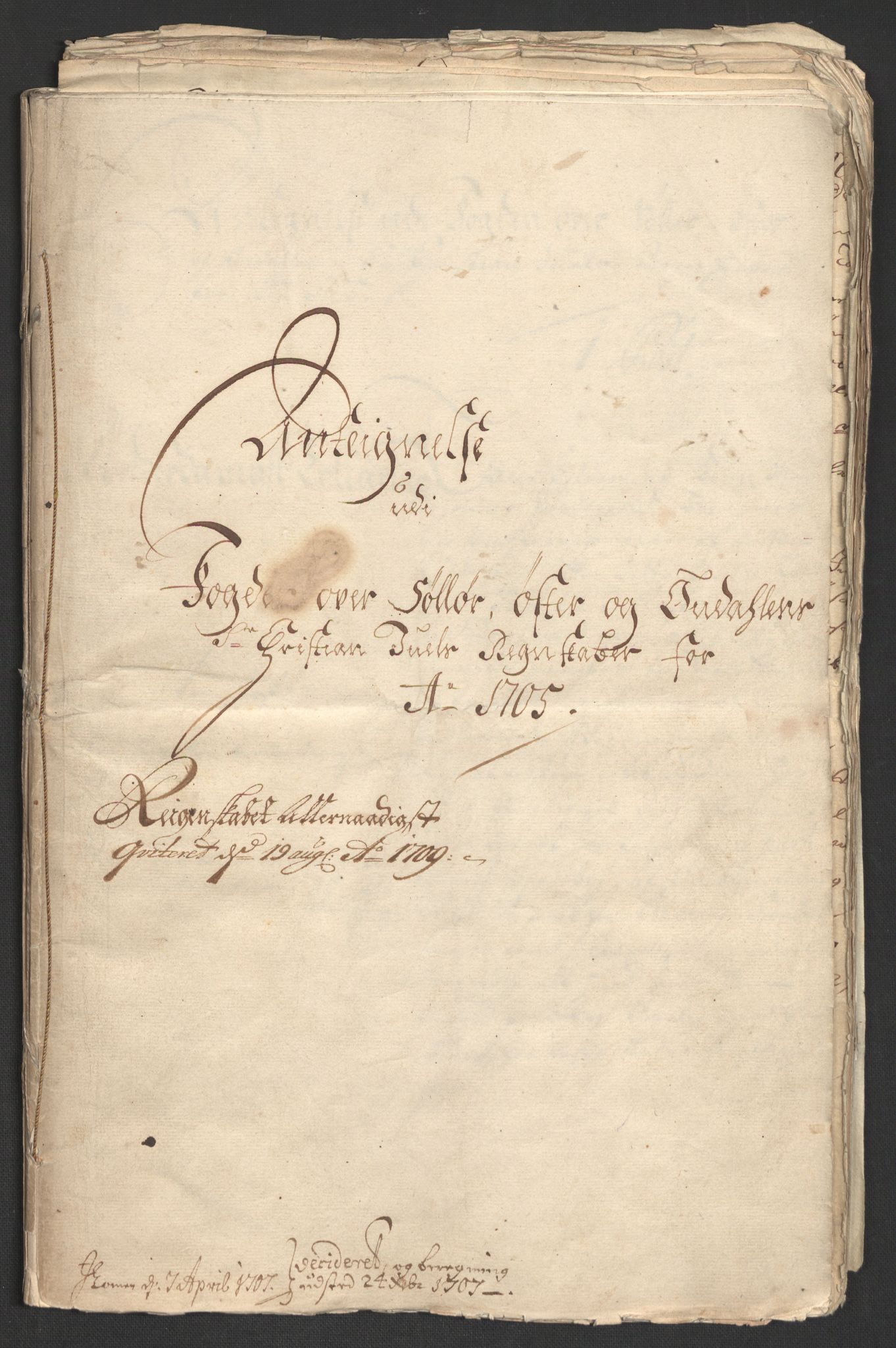 Rentekammeret inntil 1814, Reviderte regnskaper, Fogderegnskap, RA/EA-4092/R13/L0843: Fogderegnskap Solør, Odal og Østerdal, 1705-1706, p. 272