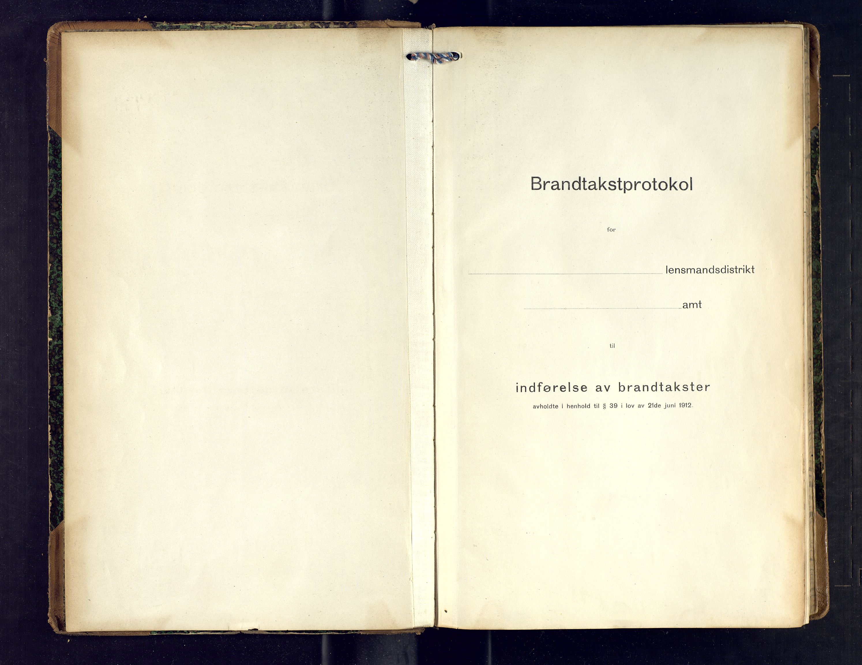 Tromsøysund lensmannskontor, AV/SATØ-SATØ-12/F/Fs/Fsb/L0741: Branntakstprotokoll (S).  Med register, 1914-1916