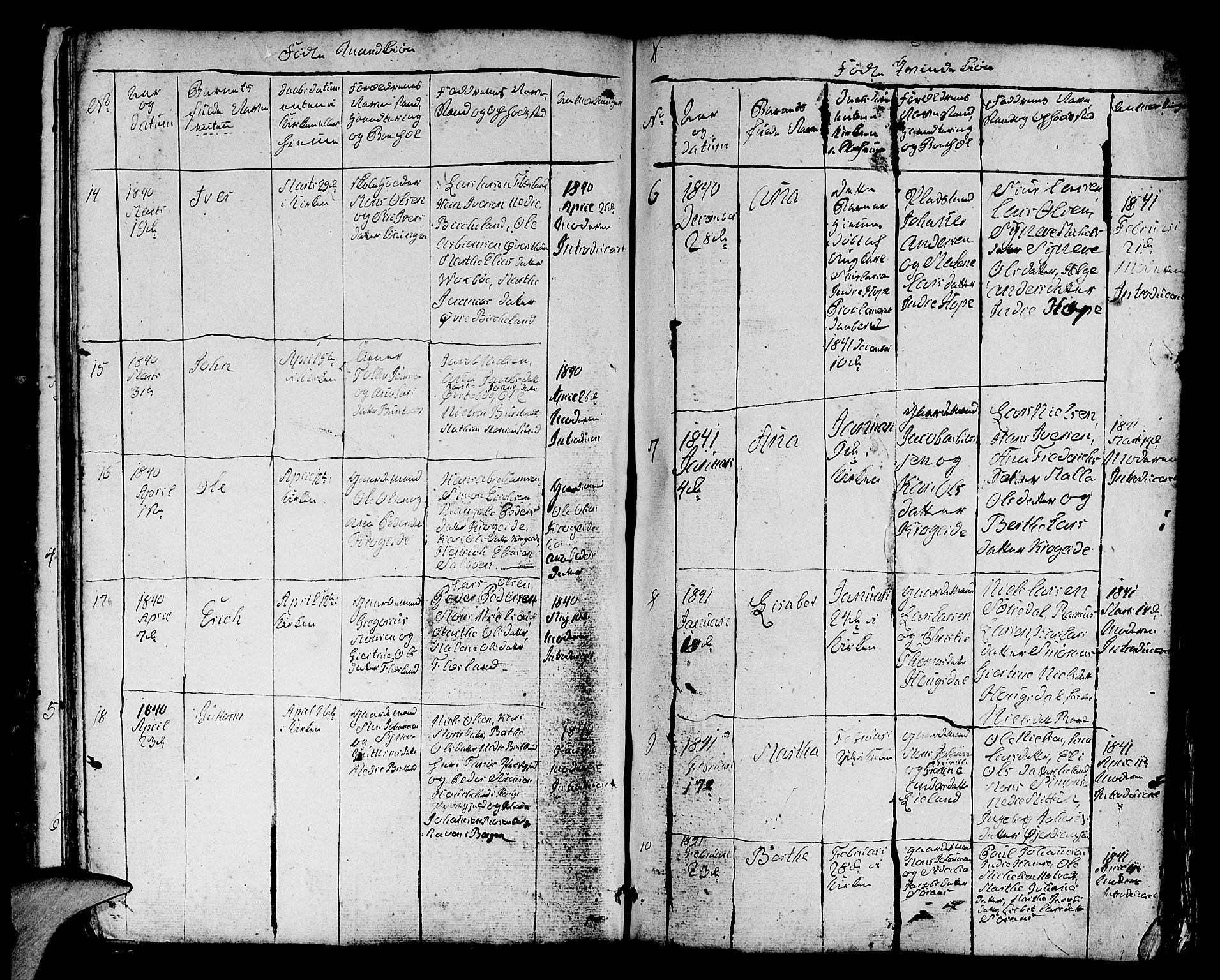 Fana Sokneprestembete, AV/SAB-A-75101/H/Hab/Habb/L0001: Parish register (copy) no. B 1, 1837-1855, p. 29