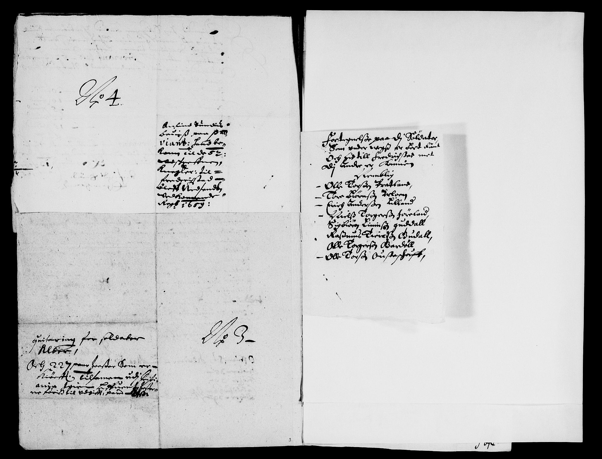 Rentekammeret inntil 1814, Reviderte regnskaper, Lensregnskaper, RA/EA-5023/R/Rb/Rbr/L0023: Lista len, 1660-1661