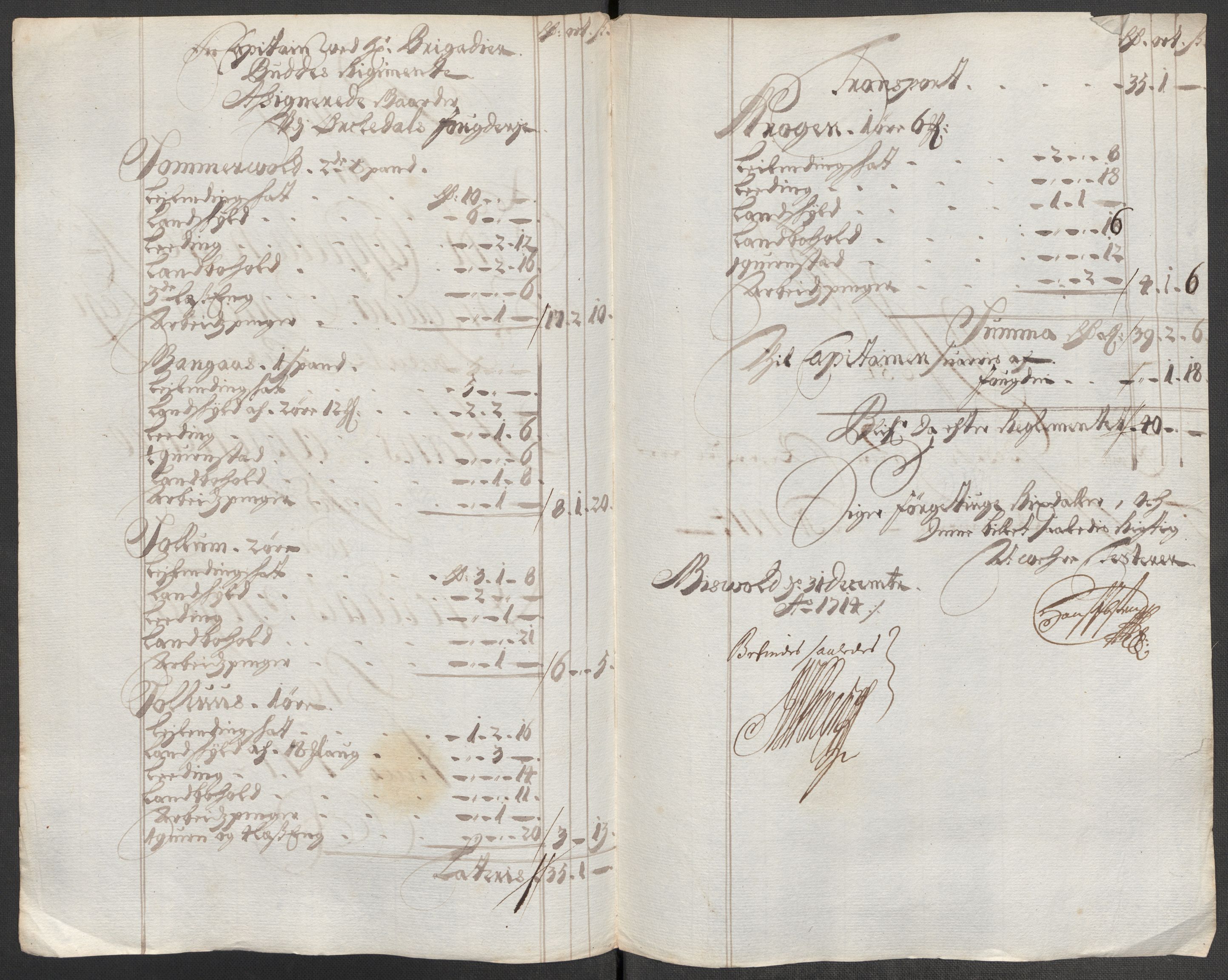 Rentekammeret inntil 1814, Reviderte regnskaper, Fogderegnskap, RA/EA-4092/R60/L3965: Fogderegnskap Orkdal og Gauldal, 1714, p. 389