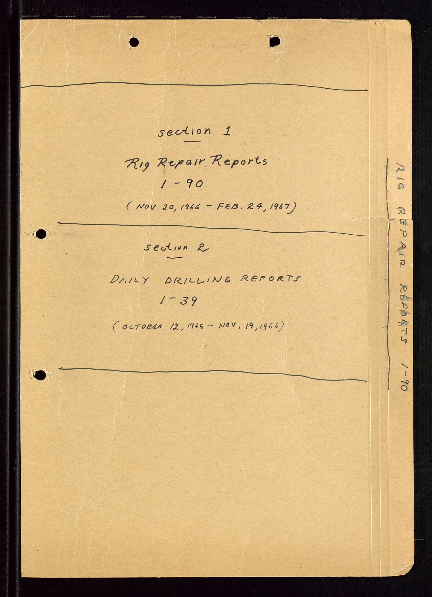 Pa 1512 - Esso Exploration and Production Norway Inc., AV/SAST-A-101917/E/Ea/L0012: Well 25/11-1 og Well 25/10-3, 1966-1967, p. 3