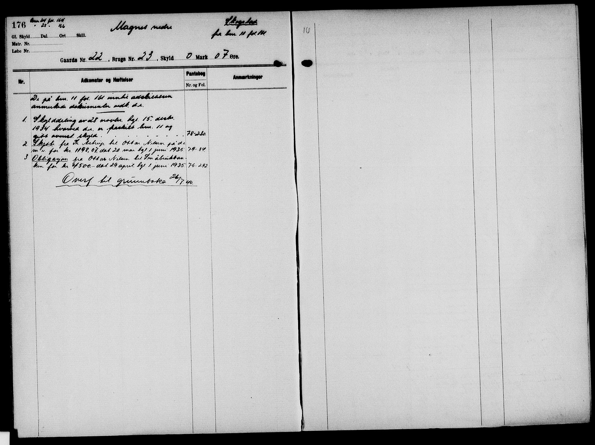 Solør tingrett, AV/SAH-TING-008/H/Ha/Hak/L0002: Mortgage register no. II, 1900-1935, p. 176