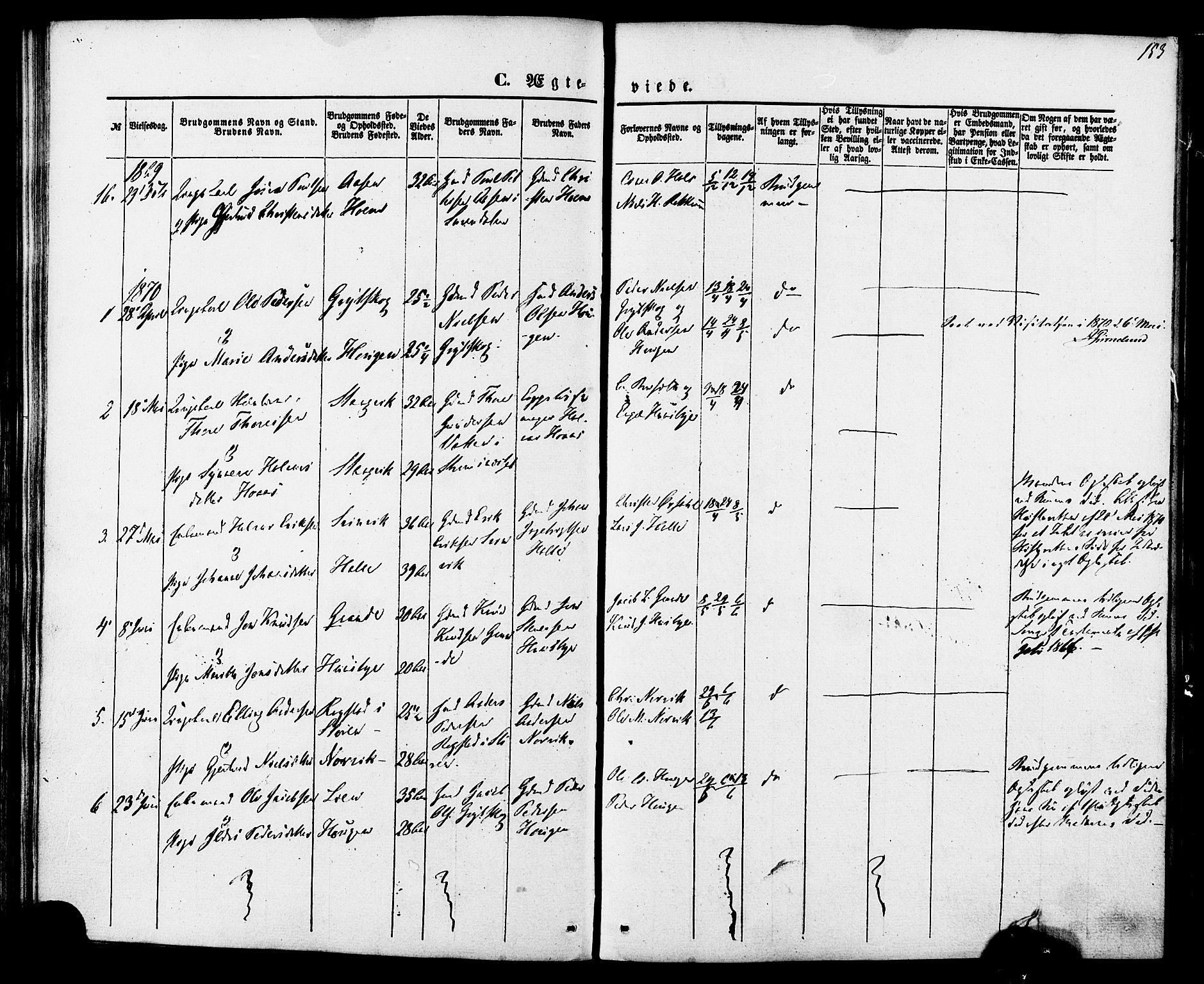 Ministerialprotokoller, klokkerbøker og fødselsregistre - Møre og Romsdal, AV/SAT-A-1454/592/L1027: Parish register (official) no. 592A05, 1865-1878, p. 153