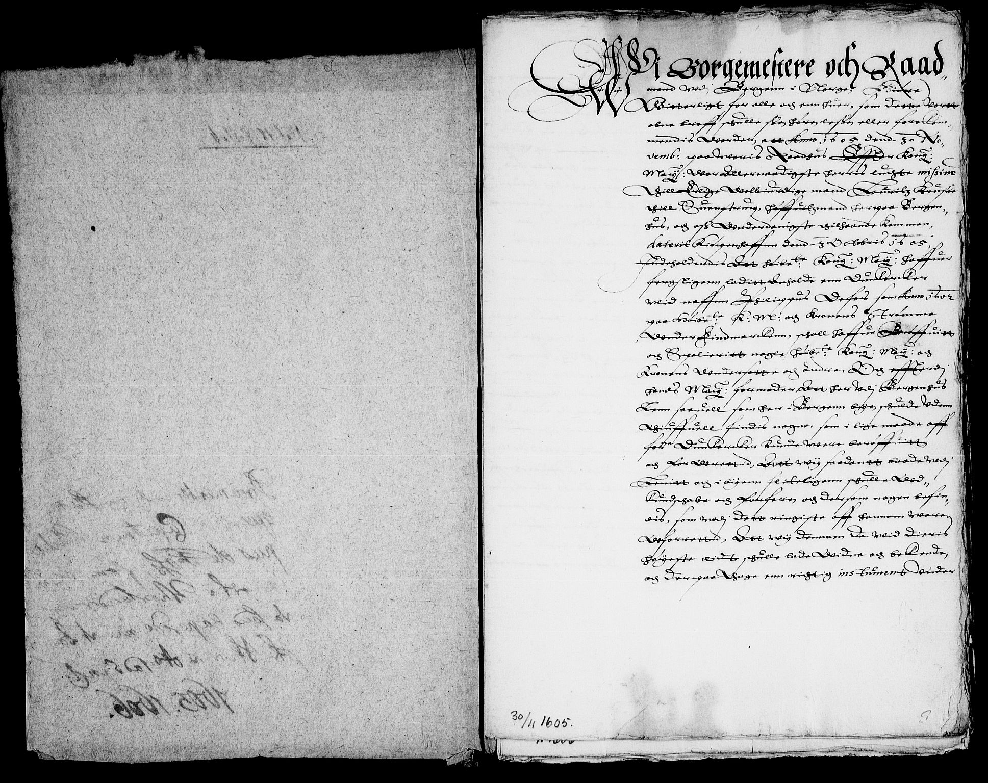 Danske Kanselli, Skapsaker, AV/RA-EA-4061/F/L0135: Skap 18, pakke 4-6, 1597-1646, p. 12