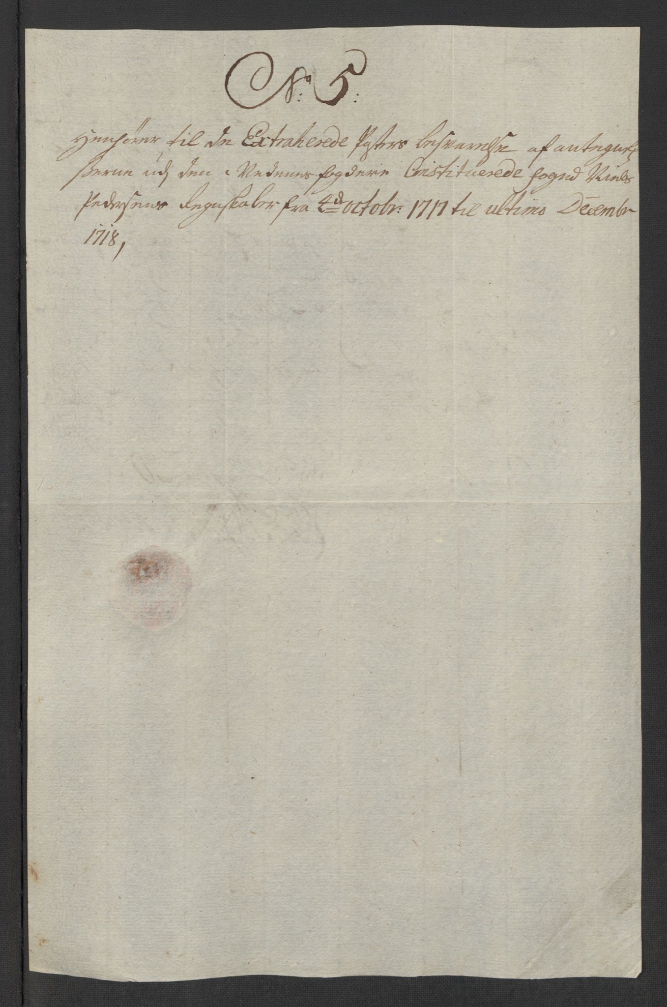 Rentekammeret inntil 1814, Reviderte regnskaper, Fogderegnskap, AV/RA-EA-4092/R39/L2328: Fogderegnskap Nedenes, 1718, p. 427