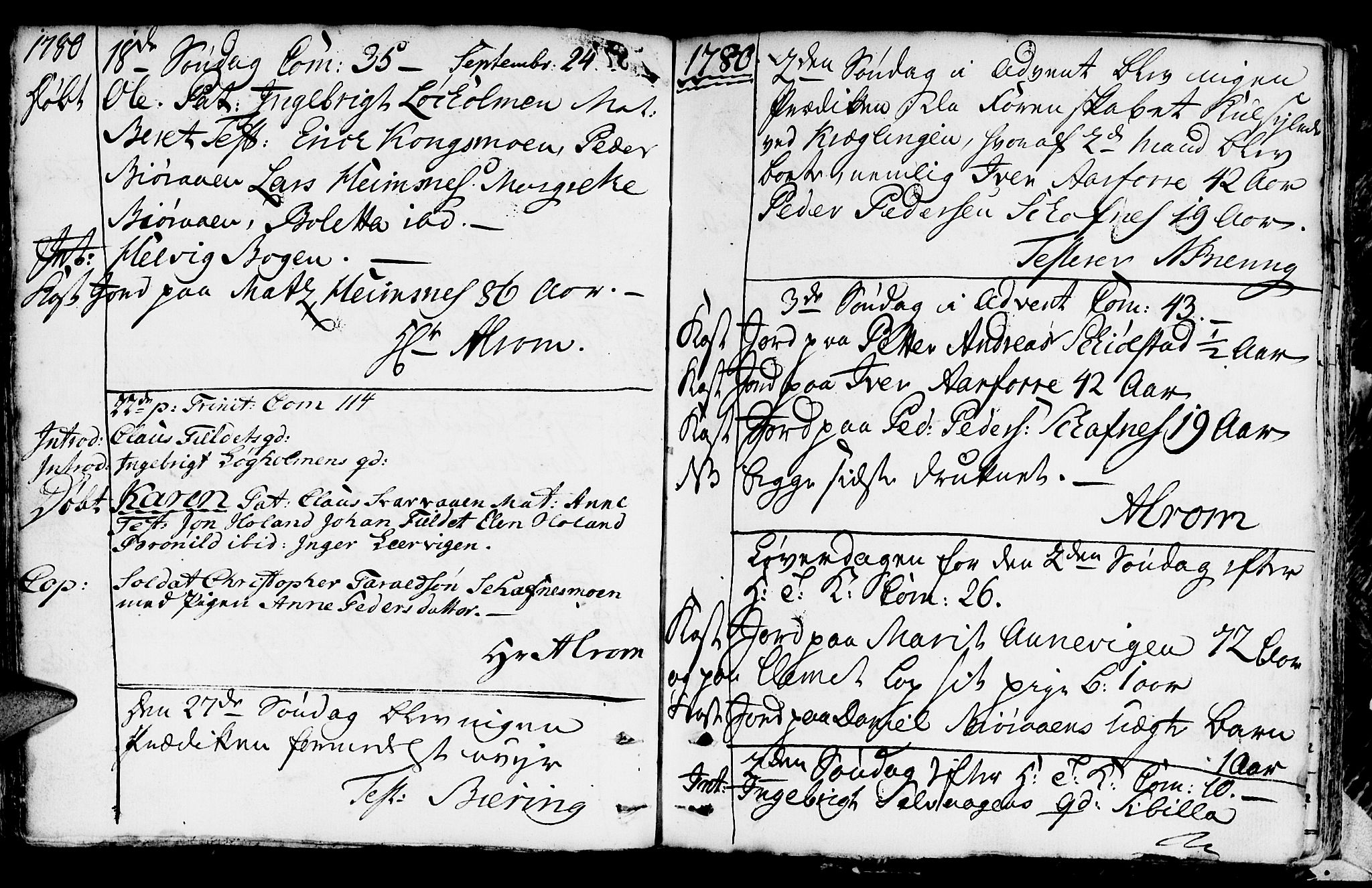 Ministerialprotokoller, klokkerbøker og fødselsregistre - Nord-Trøndelag, AV/SAT-A-1458/783/L0659: Parish register (official) no. 783A01, 1689-1814