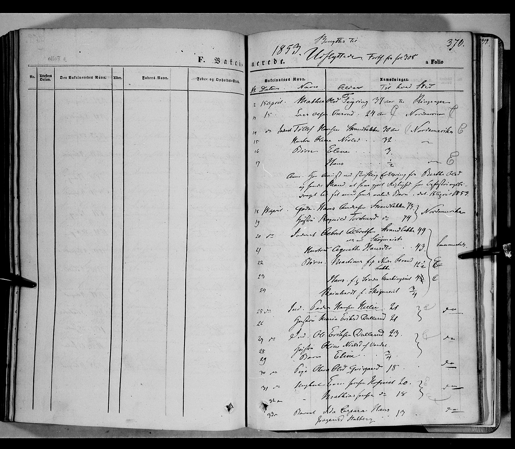 Biri prestekontor, SAH/PREST-096/H/Ha/Haa/L0005: Parish register (official) no. 5, 1843-1854, p. 370