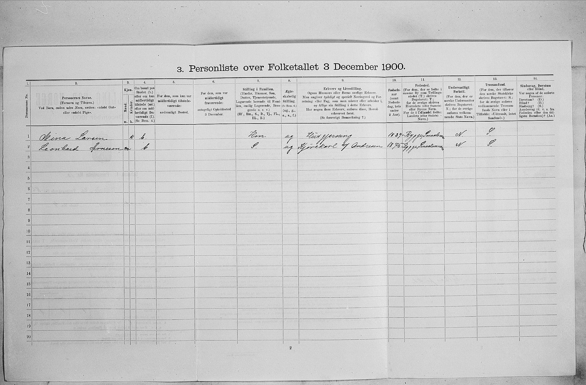 SAO, 1900 census for Kristiania, 1900, p. 58773