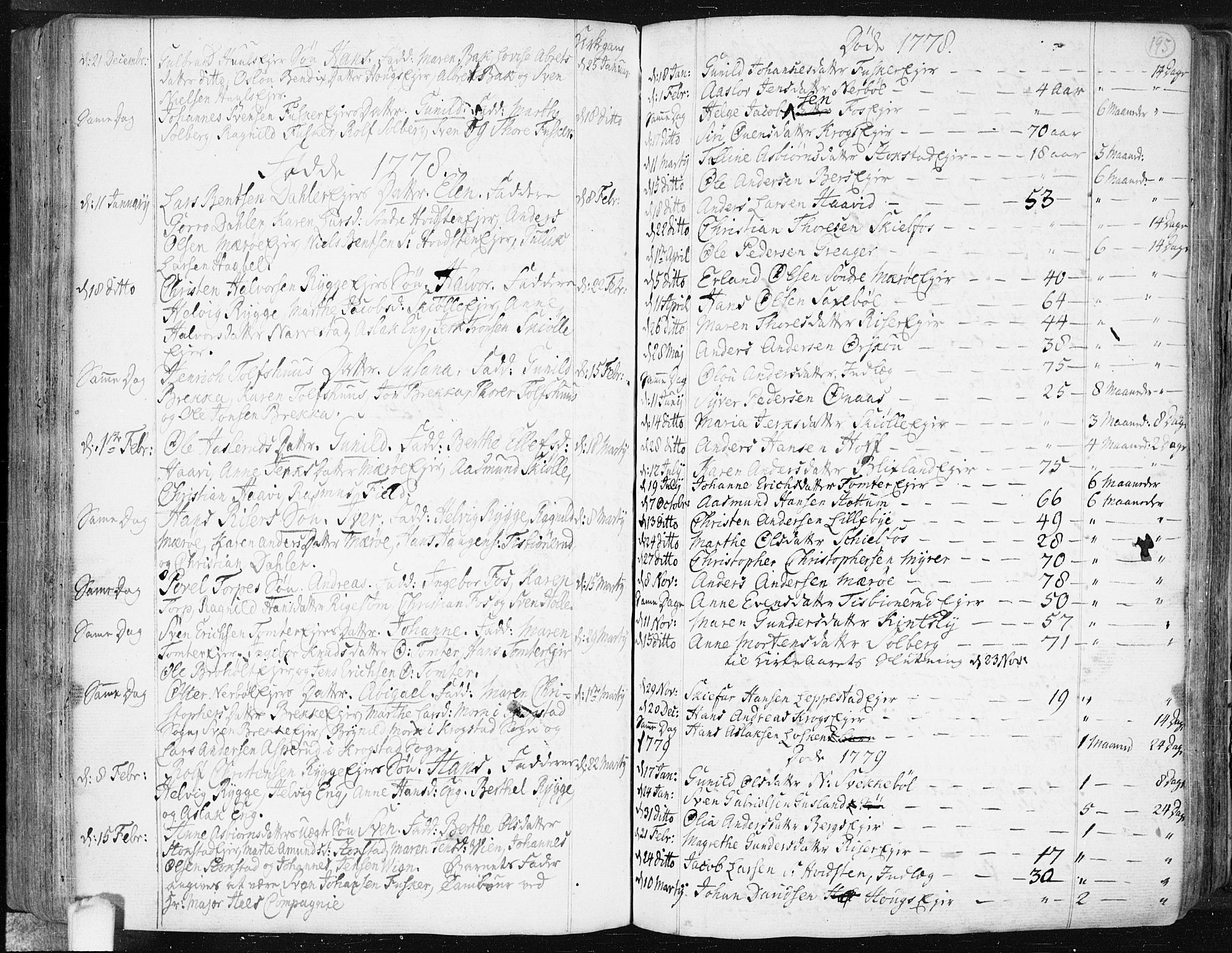 Hobøl prestekontor Kirkebøker, SAO/A-2002/F/Fa/L0001: Parish register (official) no. I 1, 1733-1814, p. 195