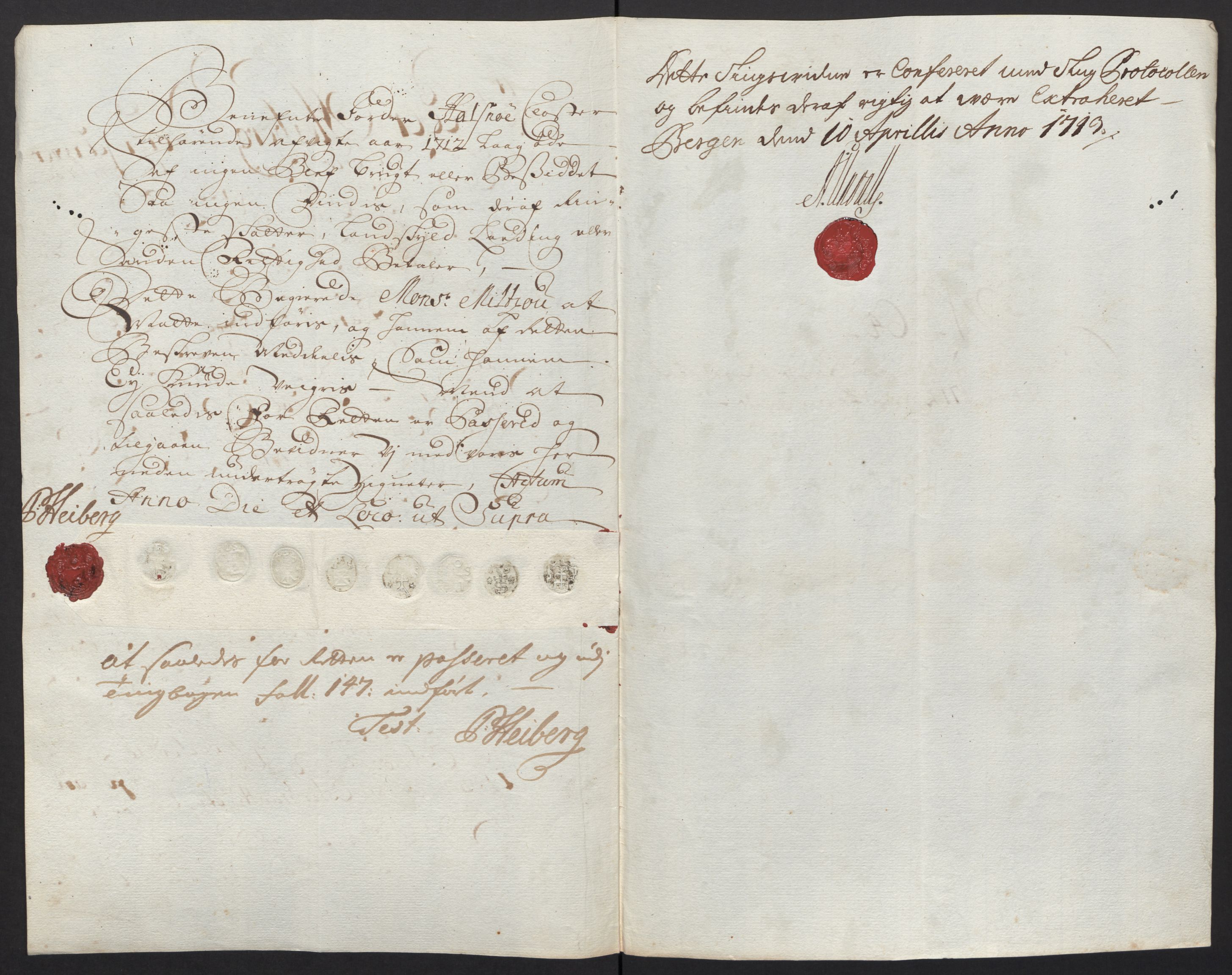 Rentekammeret inntil 1814, Reviderte regnskaper, Fogderegnskap, AV/RA-EA-4092/R48/L2988: Fogderegnskap Sunnhordland og Hardanger, 1712, p. 372