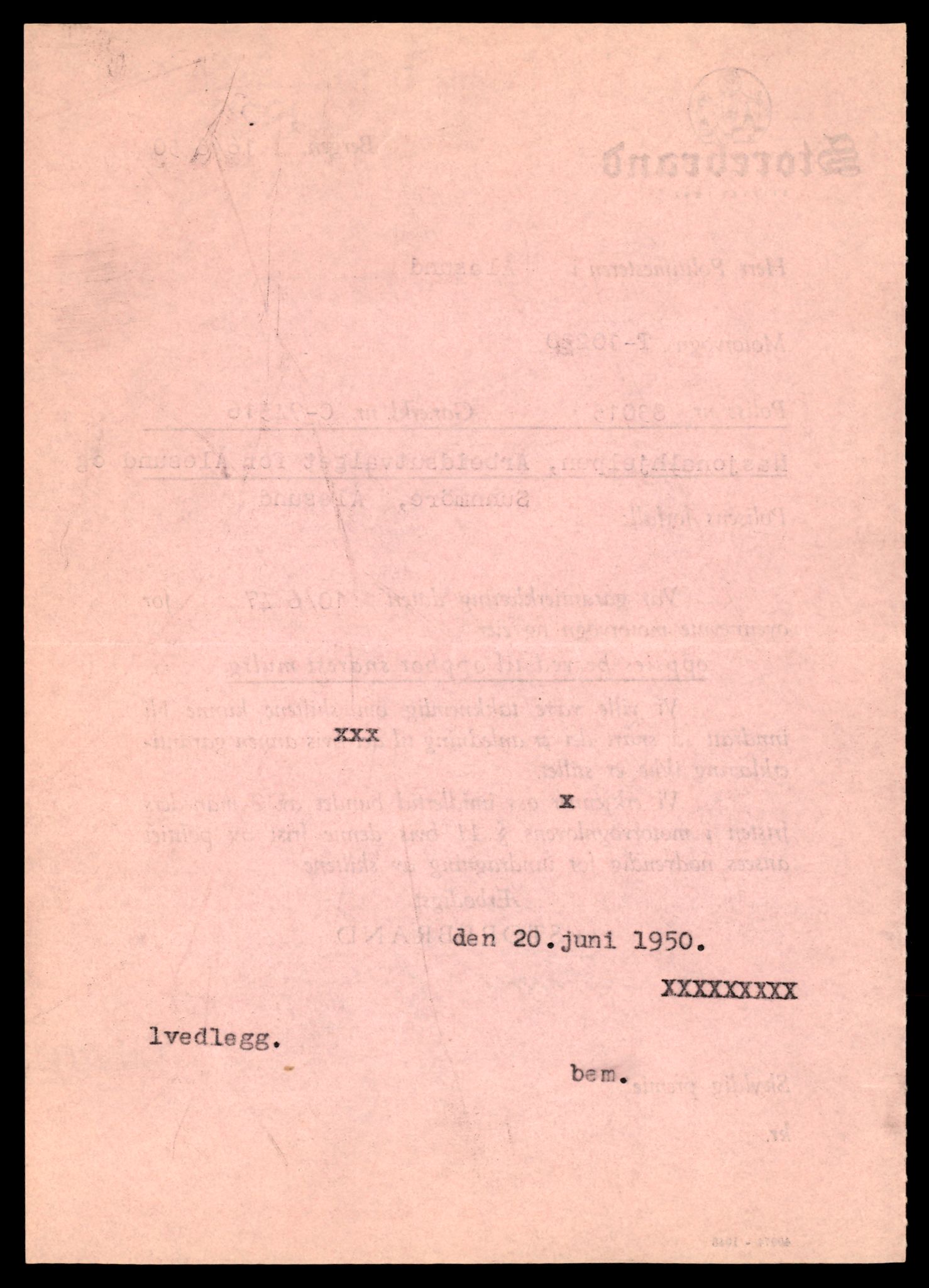 Møre og Romsdal vegkontor - Ålesund trafikkstasjon, AV/SAT-A-4099/F/Fe/L0033: Registreringskort for kjøretøy T 12151 - T 12474, 1927-1998, p. 2994