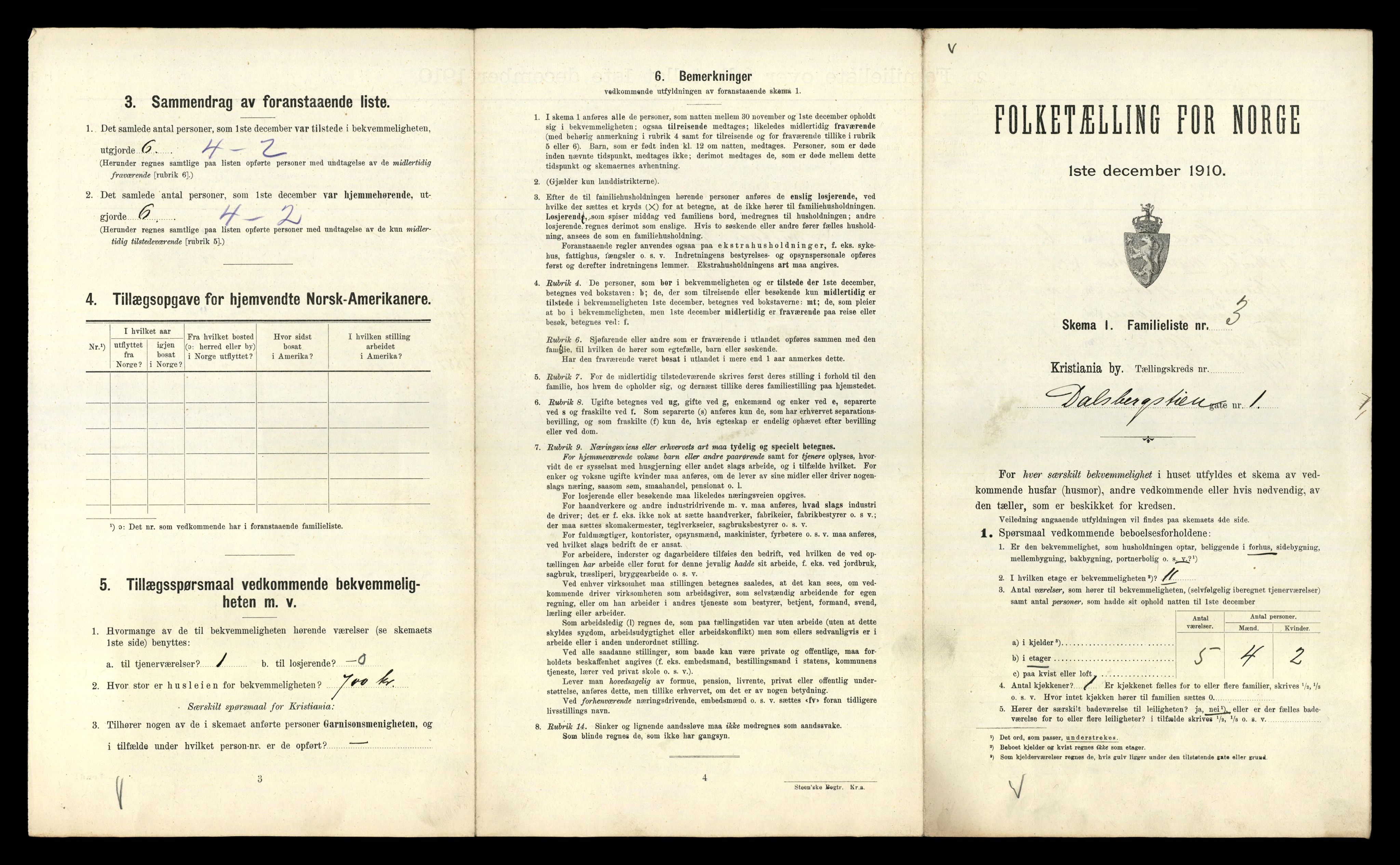 RA, 1910 census for Kristiania, 1910, p. 14733