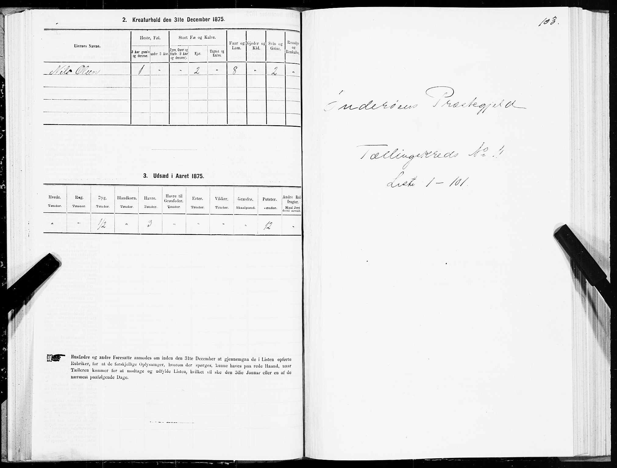 SAT, 1875 census for 1729P Inderøy, 1875, p. 6103